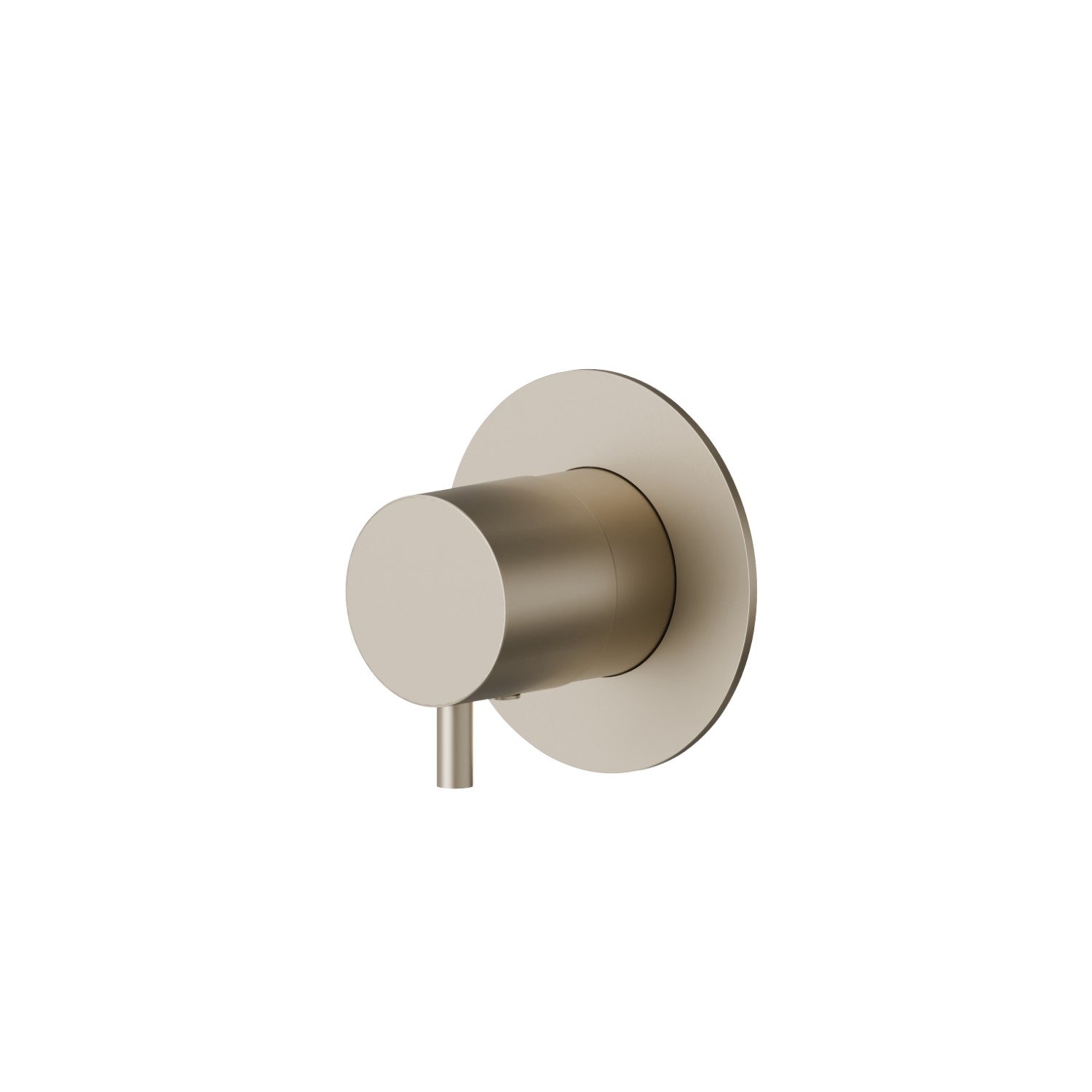 Stop valve. External part. Ø70 - finish Gold Satin