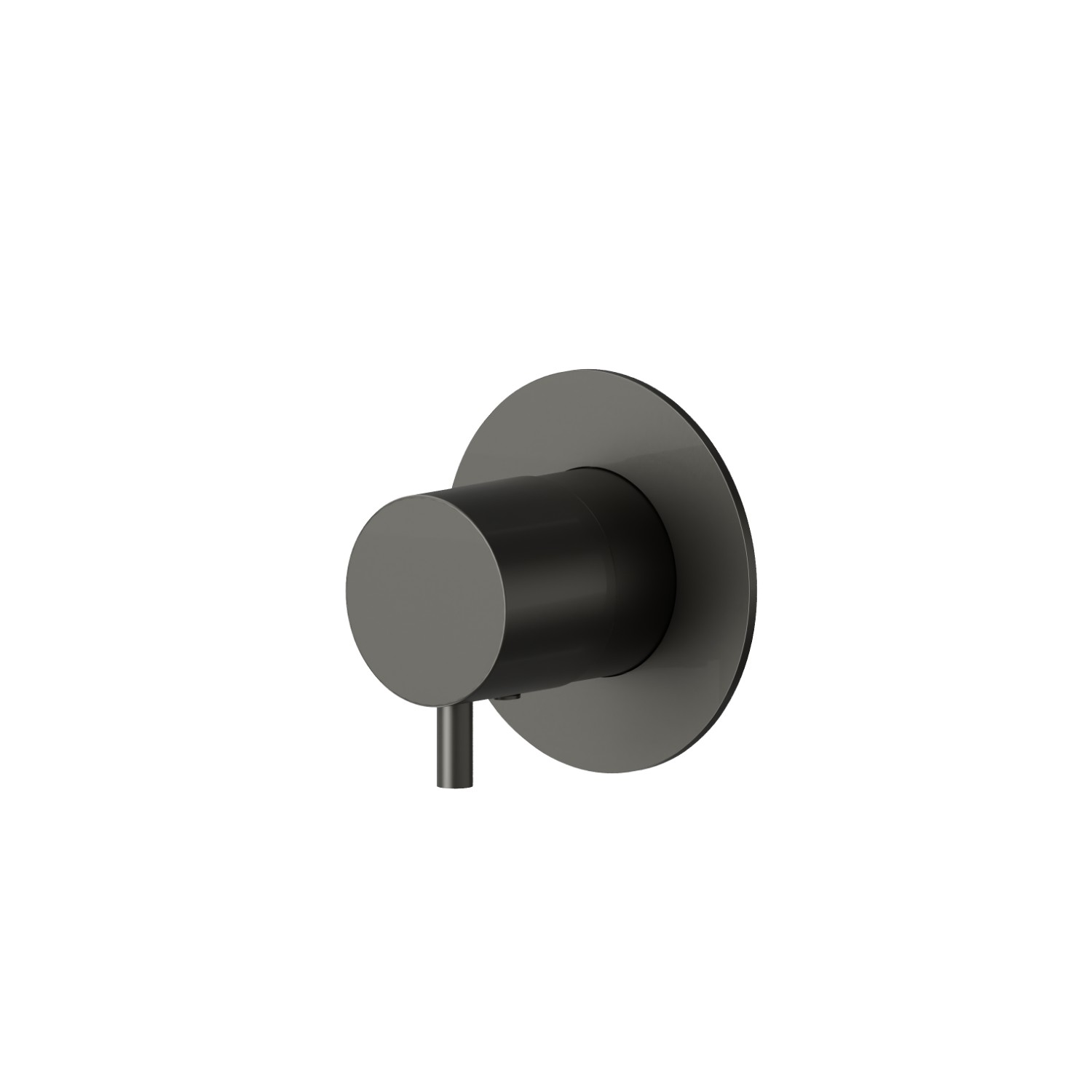 Stop valve. External part. Ø70 - finish Carbon Satin