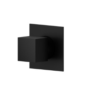 Stop valve. External part. Ø75 - finish Matt Black