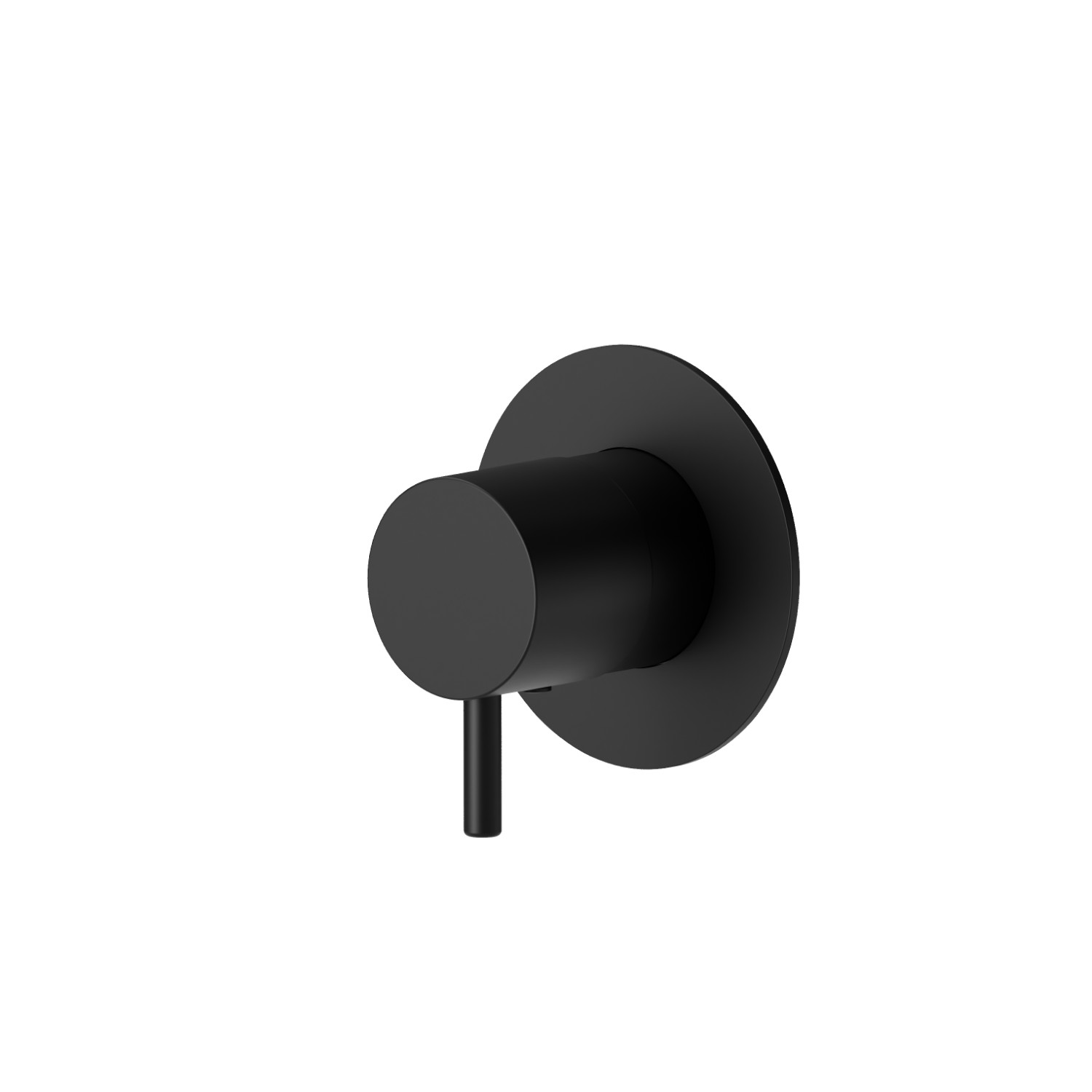 Stop valve - finish Matt Black