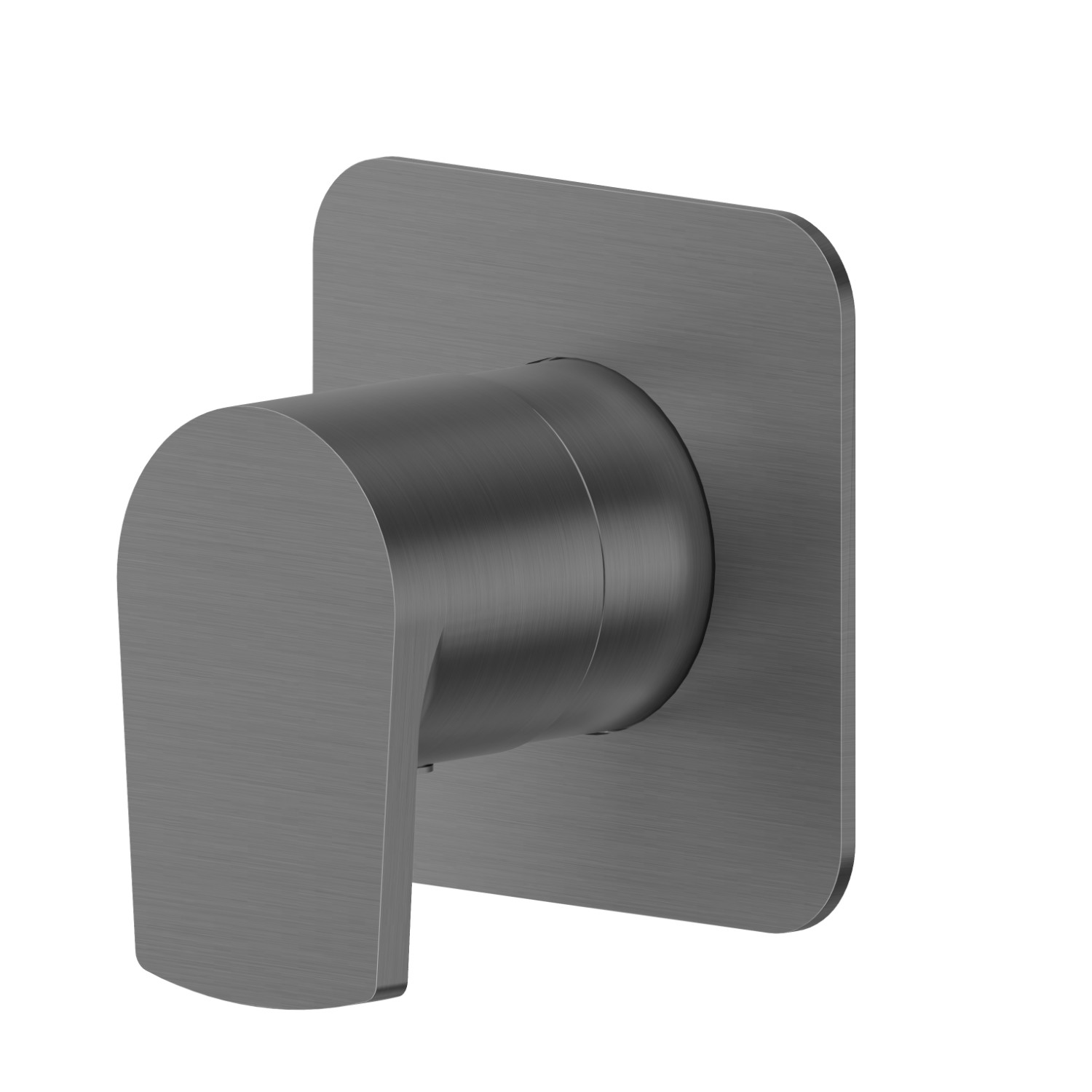 Stop valve. Ø75. External part - finish PVD Brushed Gun Metal