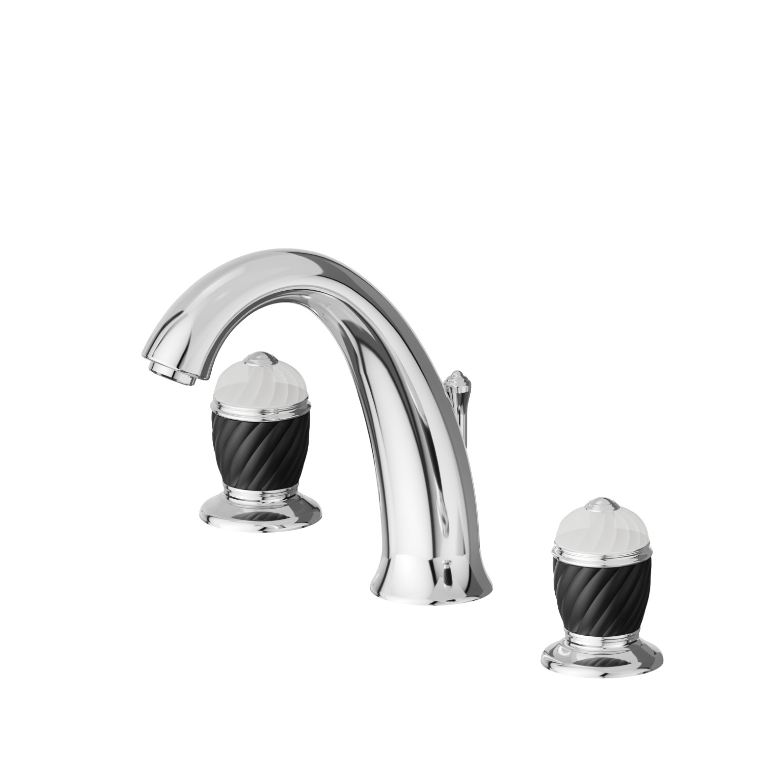3-hole basin group. 1/2” T piece - finish Chrome