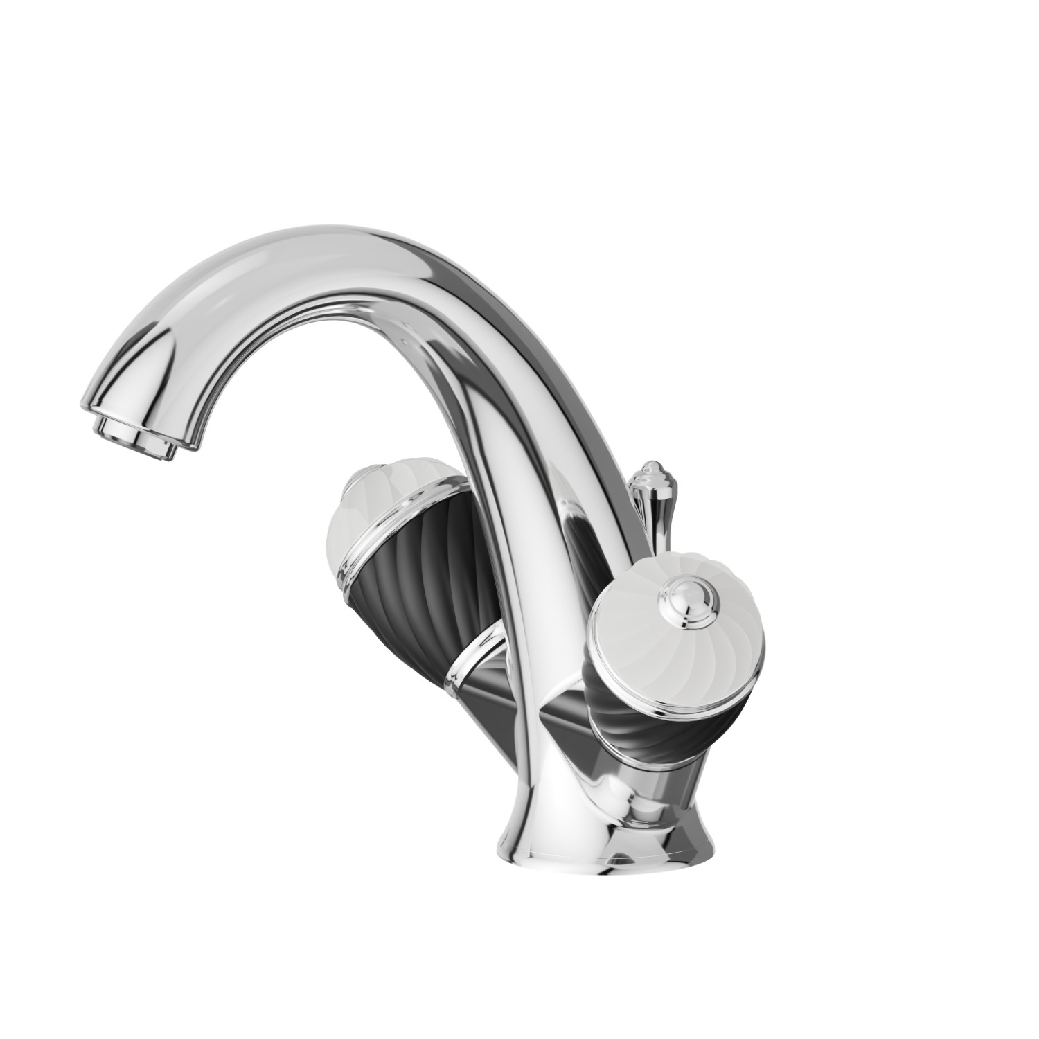 Gruppo lavabo monoforo - finitura Cromo
