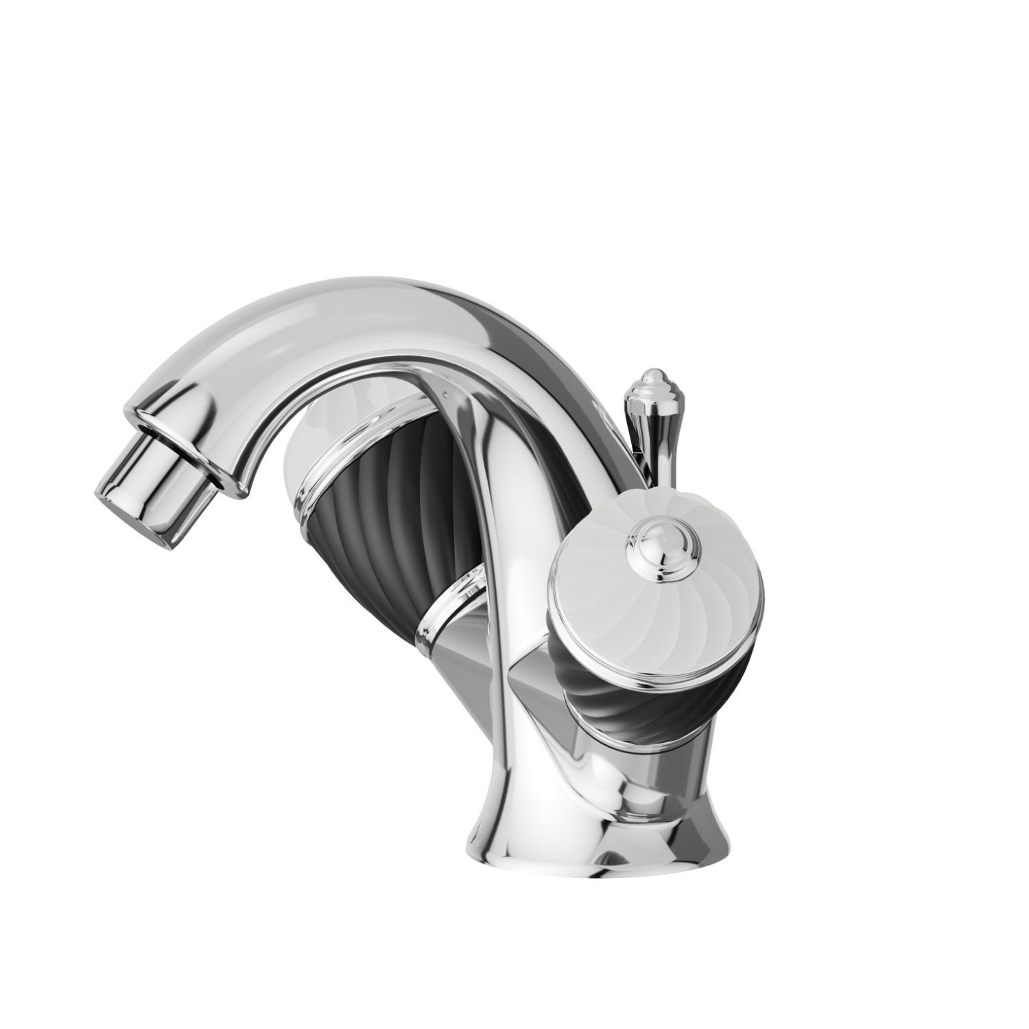 Mitigeur bidet - finition Chrome