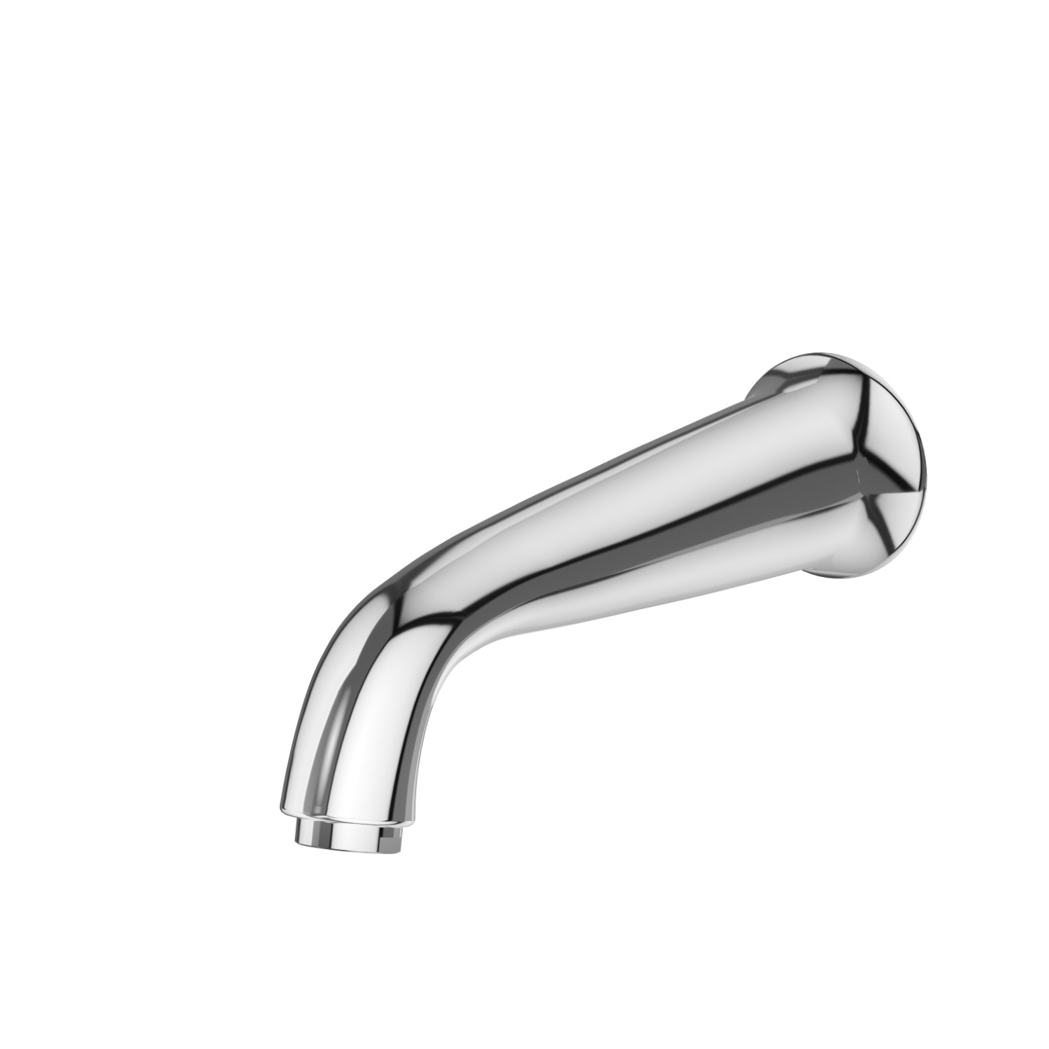Wall spout for bath group with 3/4” connection - finish Chrome