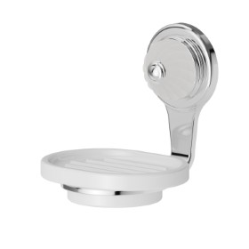 Wall-mounted soap dish - finish Chrome