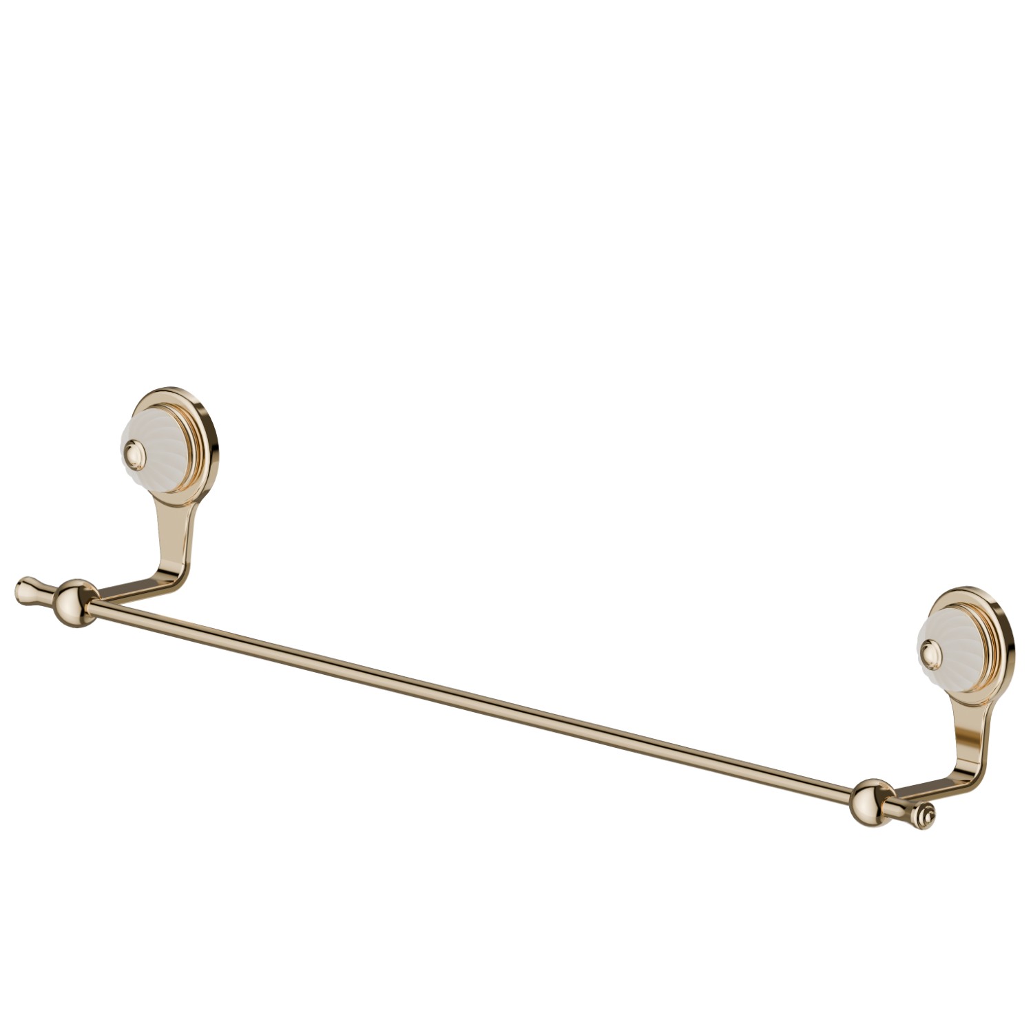 Long towel rail, 60 cm - finish Gold