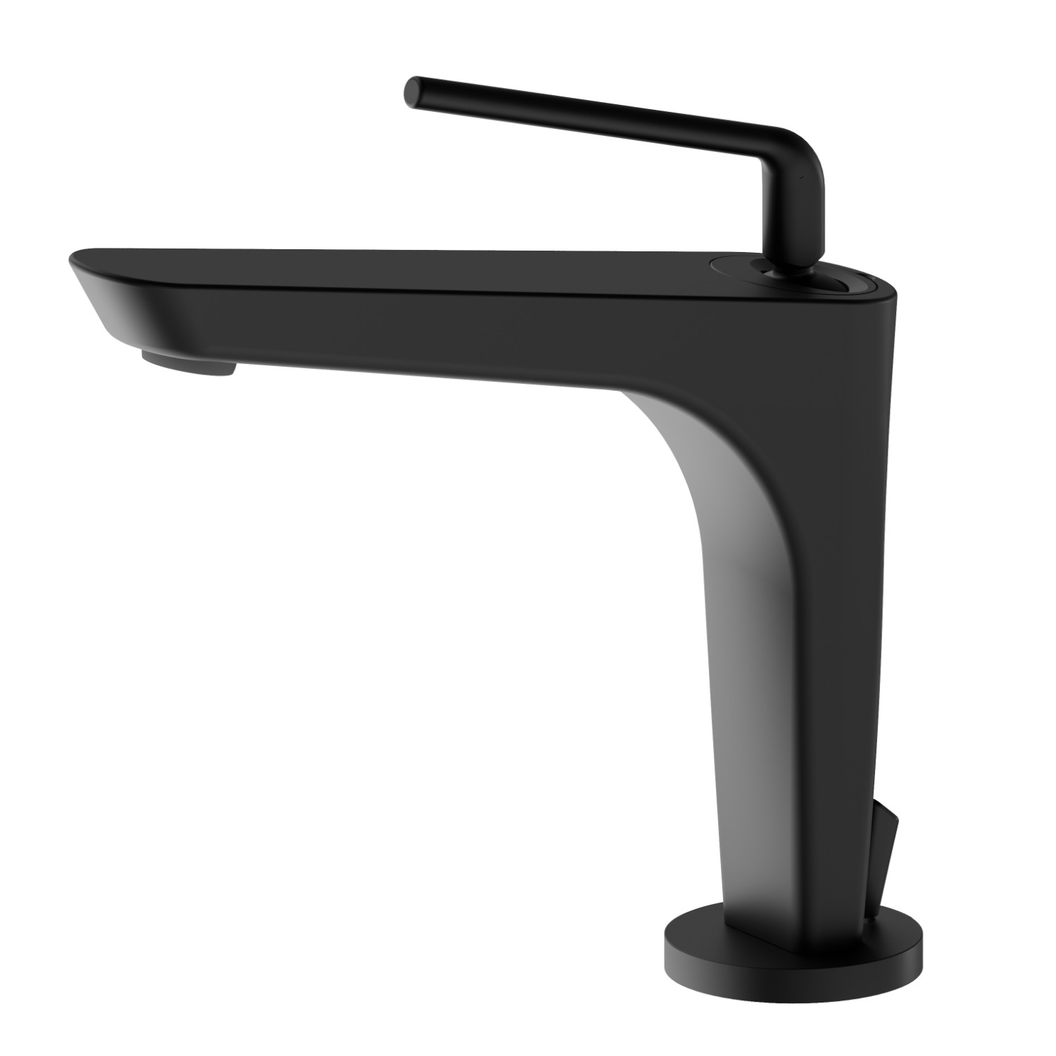 Miscelatore monocomando per lavabo - finitura Nero opaco