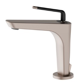 Single lever basin mixer - finish Copper Glossy