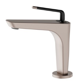 Single lever basin mixer - finish Copper Glossy