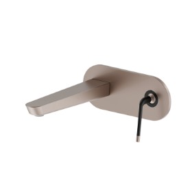 Single lever wall mixer group - finish Copper Glossy
