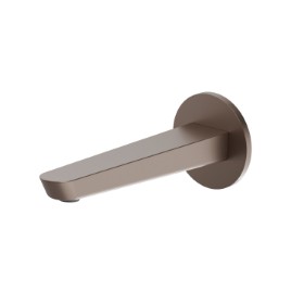 Wall spout for basin group with 1/2” connection - finish Copper Glossy
