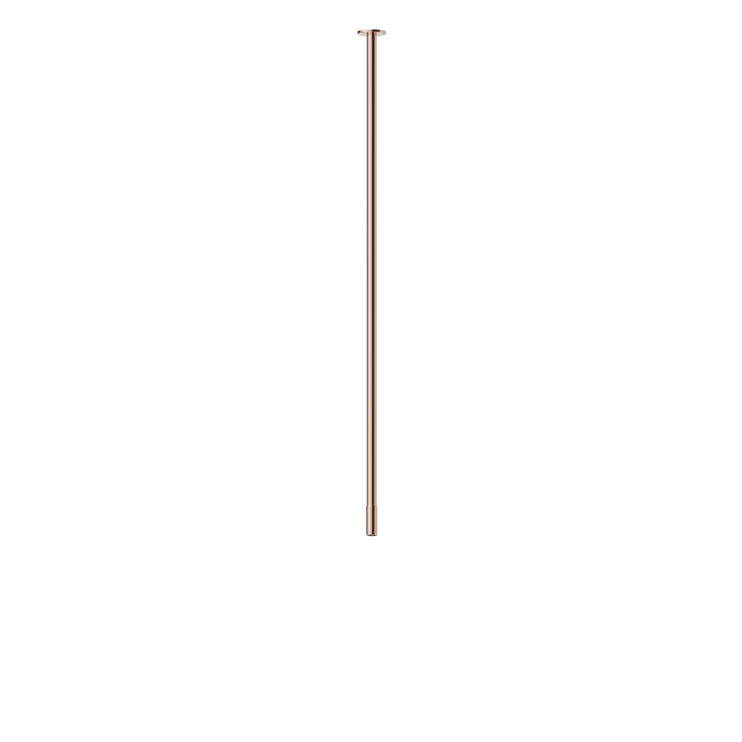 Ceiling spout for basin group with 1/2” connection - finish PVD Copper Bronze