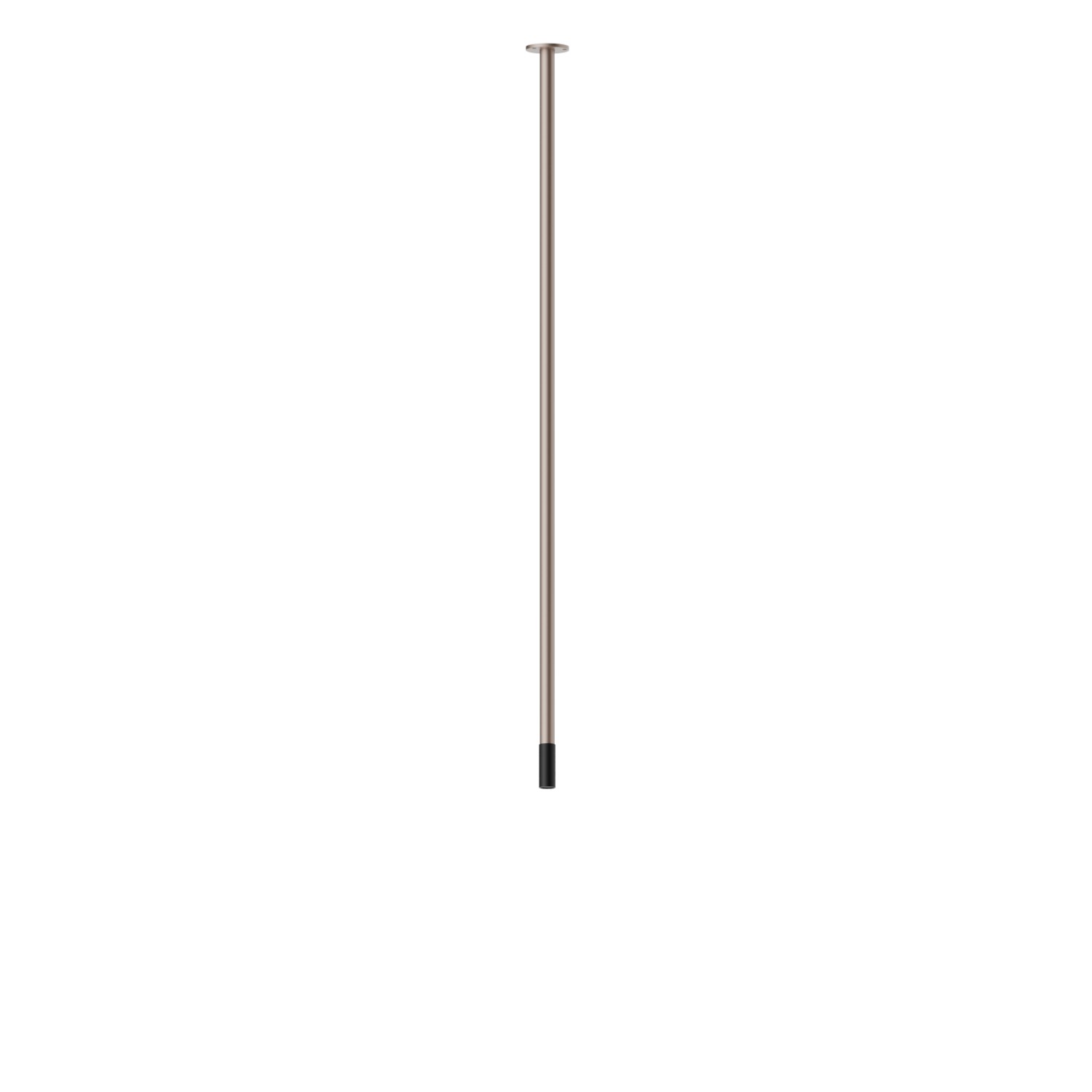 Ceiling spout for basin group with 1/2” connection - finish Copper Glossy