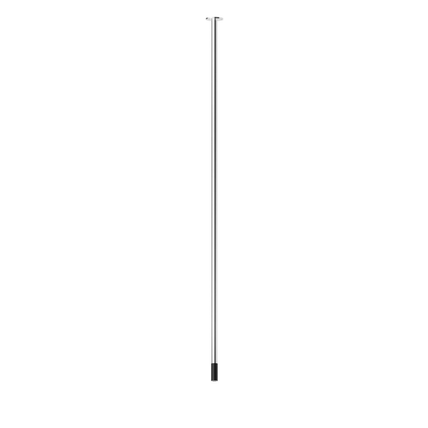Ceiling spout for basin group with 1/2” connection - finish Chrome - Matt Black