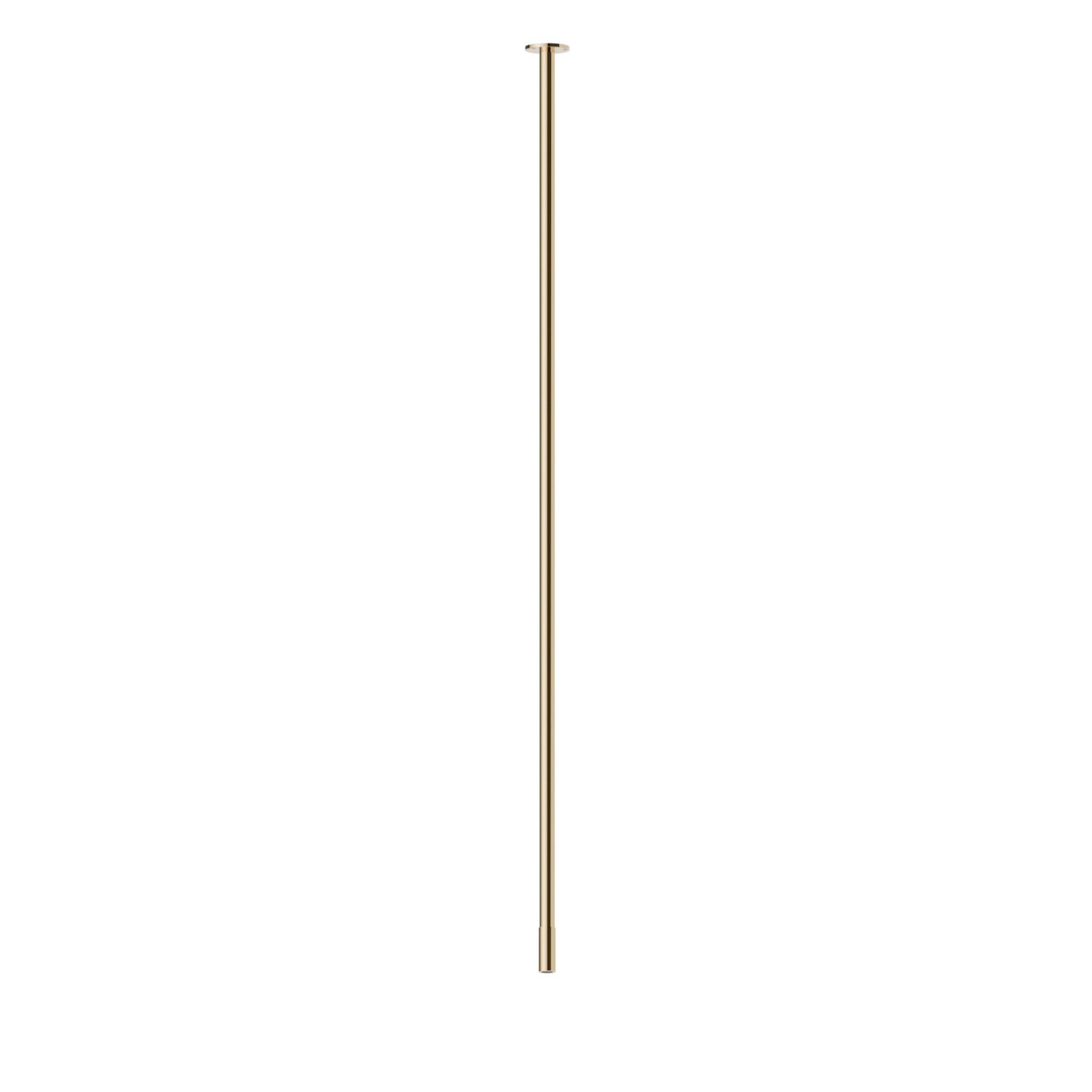 Ceiling spout for basin group with 1/2” connection - finish PVD Glossy Gold