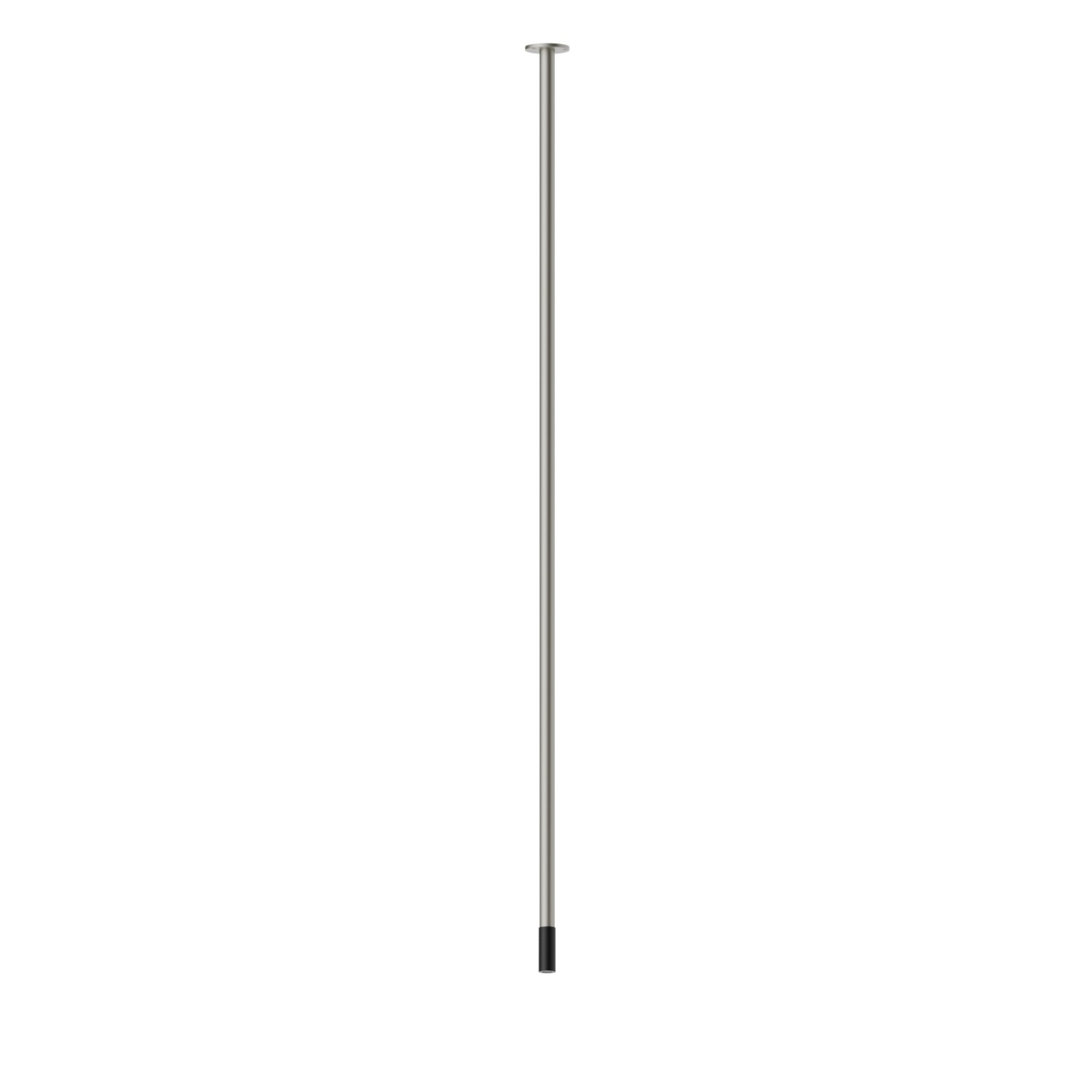 Ceiling spout for basin group with 1/2” connection - finish Titanium Satin - Matt black
