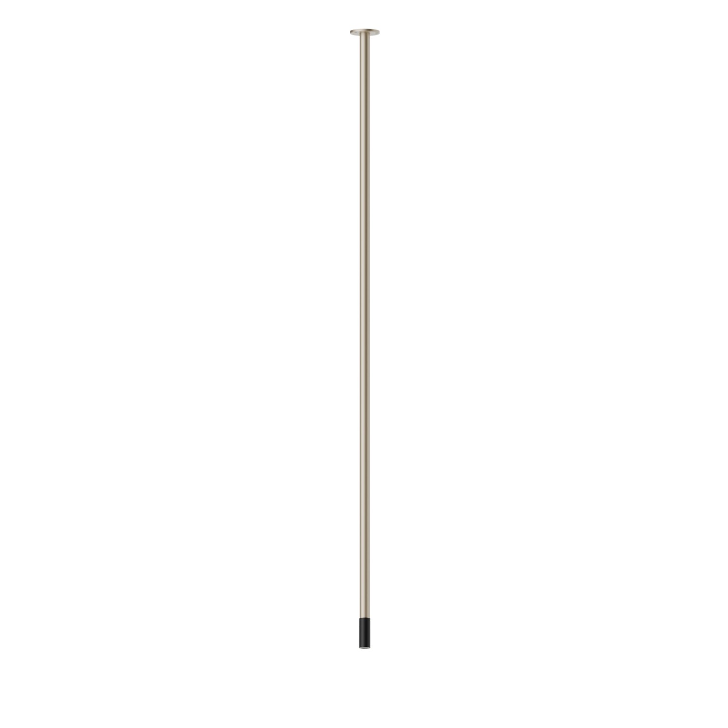 Plafonnier pour alimentation lavabo avec connexion 1/2” - finition Gold Satin - Matt black