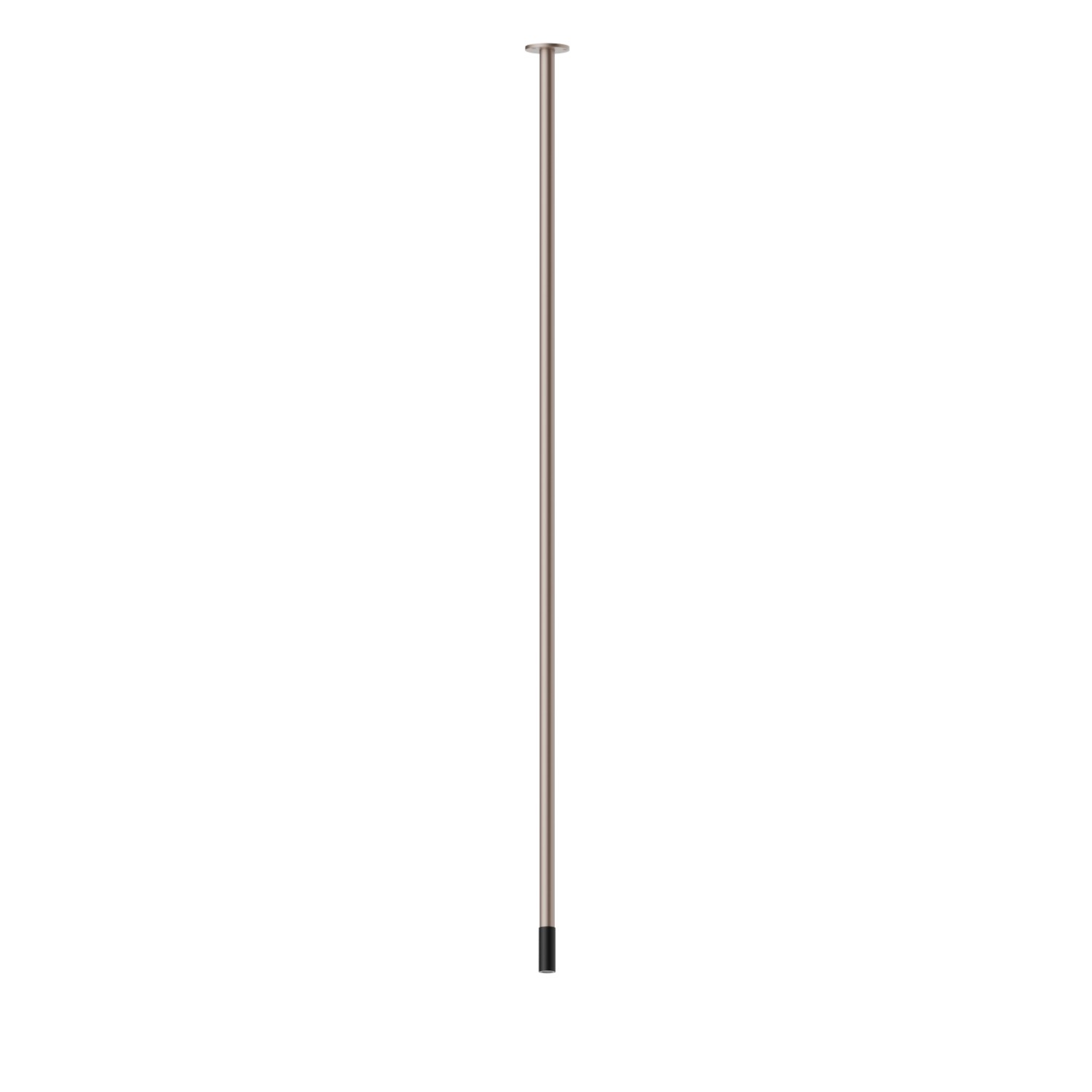 Ceiling spout for basin group with 1/2” connection - finish Copper Glossy