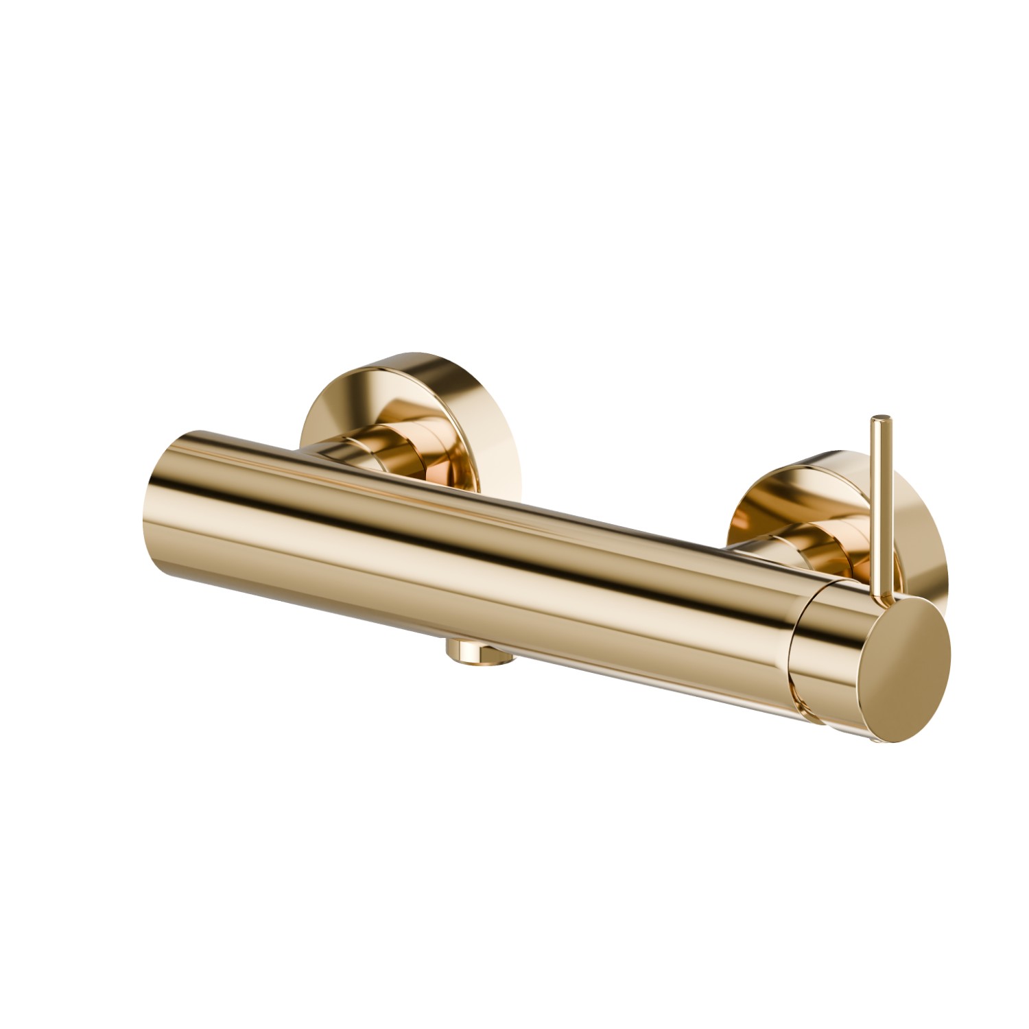 Miscelatore monocomando esterno doccia - finitura PVD Glossy Gold
