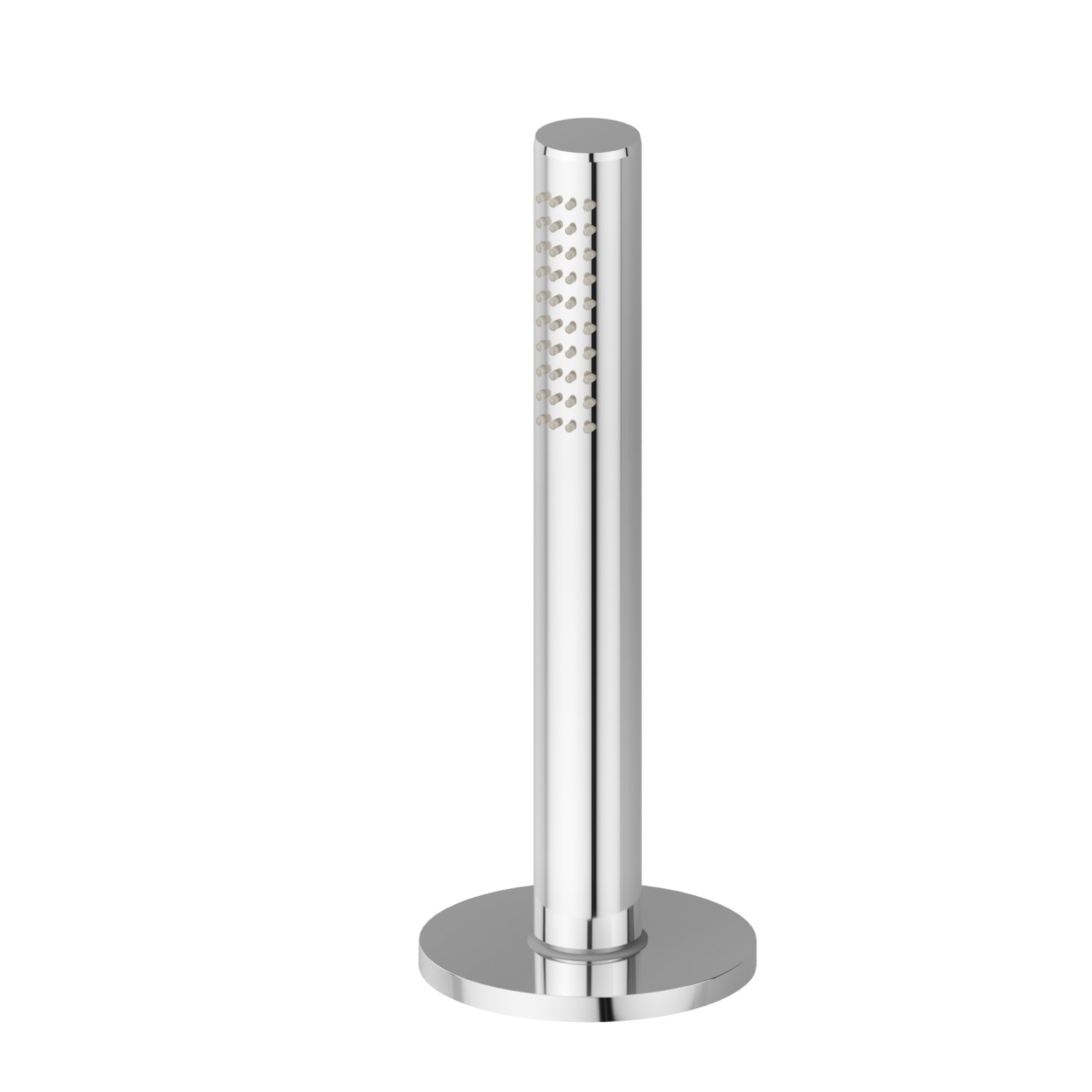Complete hand shower set for deck-mounted set - finish Chrome