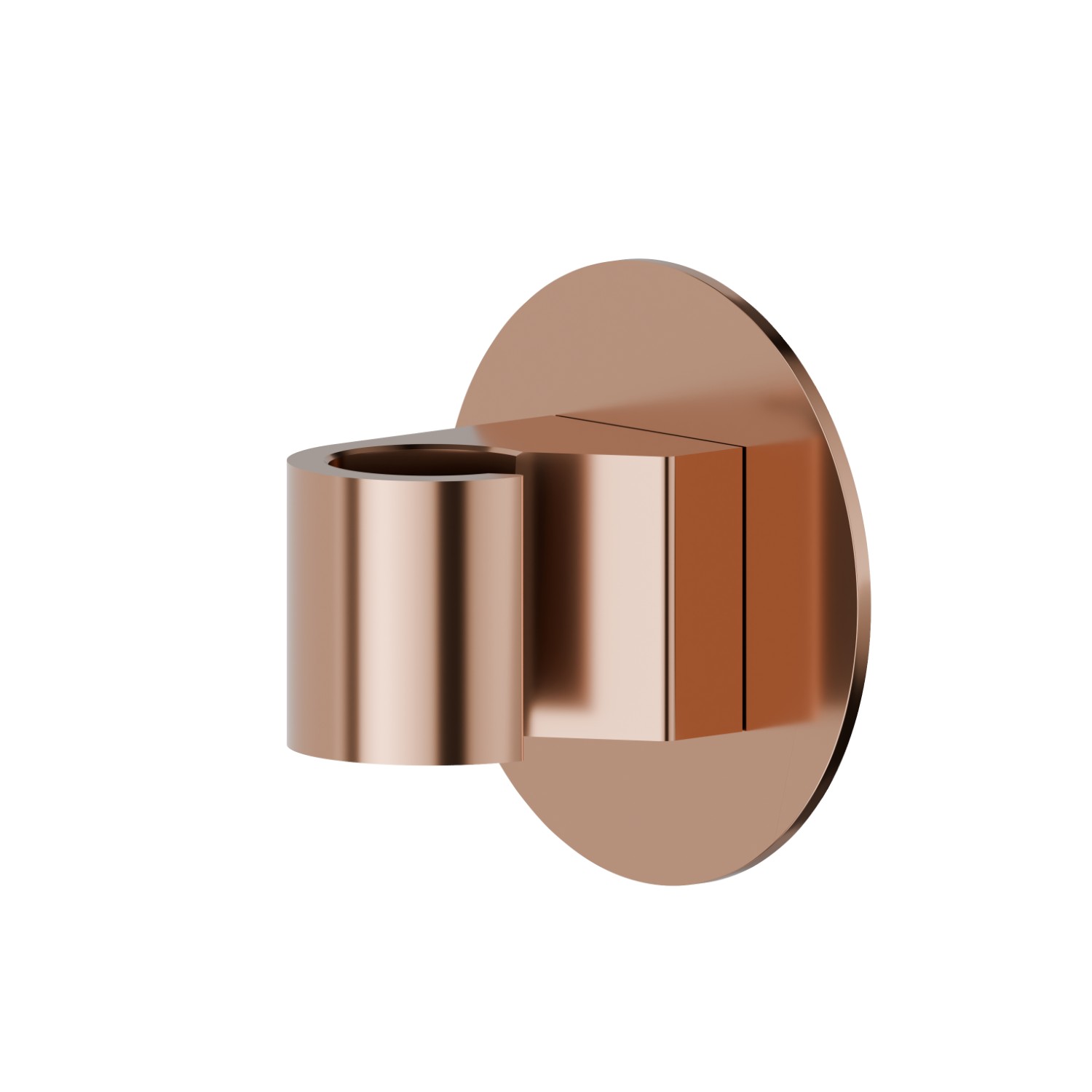 Suppor fixe mural. Ø70mm - finition PVD Copper Bronze