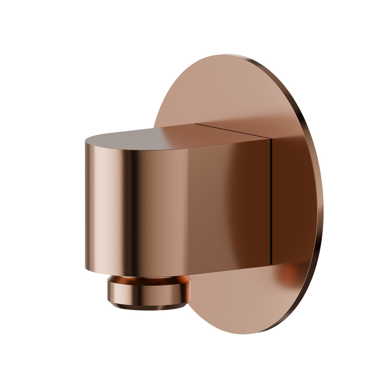 Prise d’eau murale. Ø70mm - finition PVD Copper Bronze