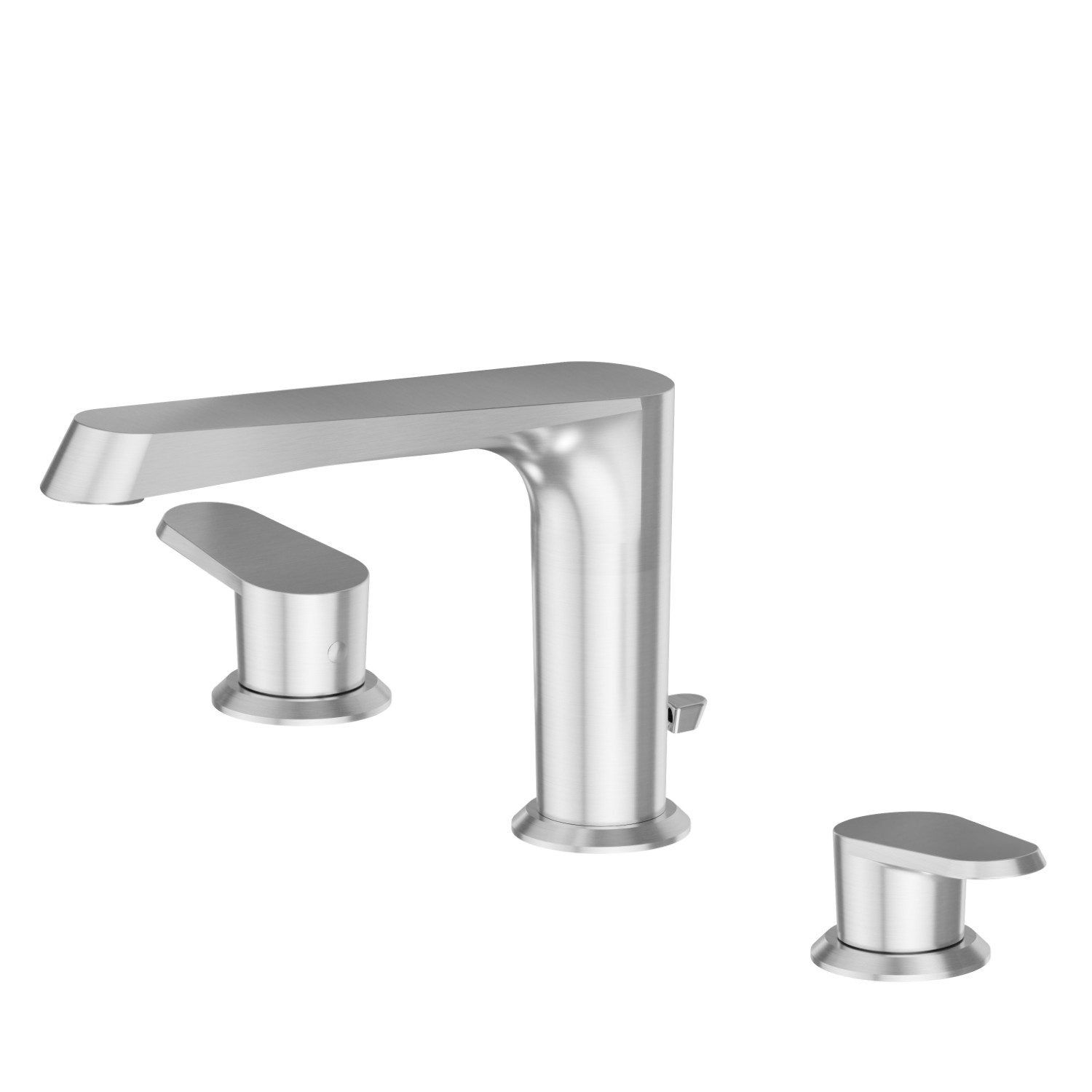 3-hole basin group - finish PVD Brushed steel