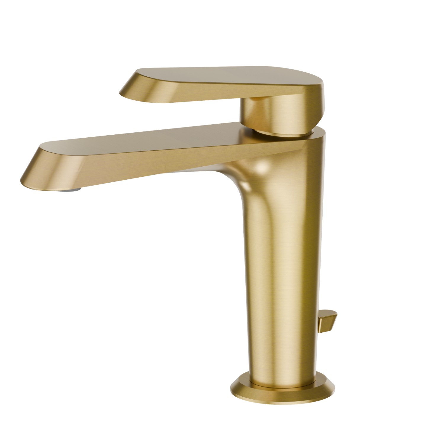 Single lever basin mixer - finish PVD Brushed Gold