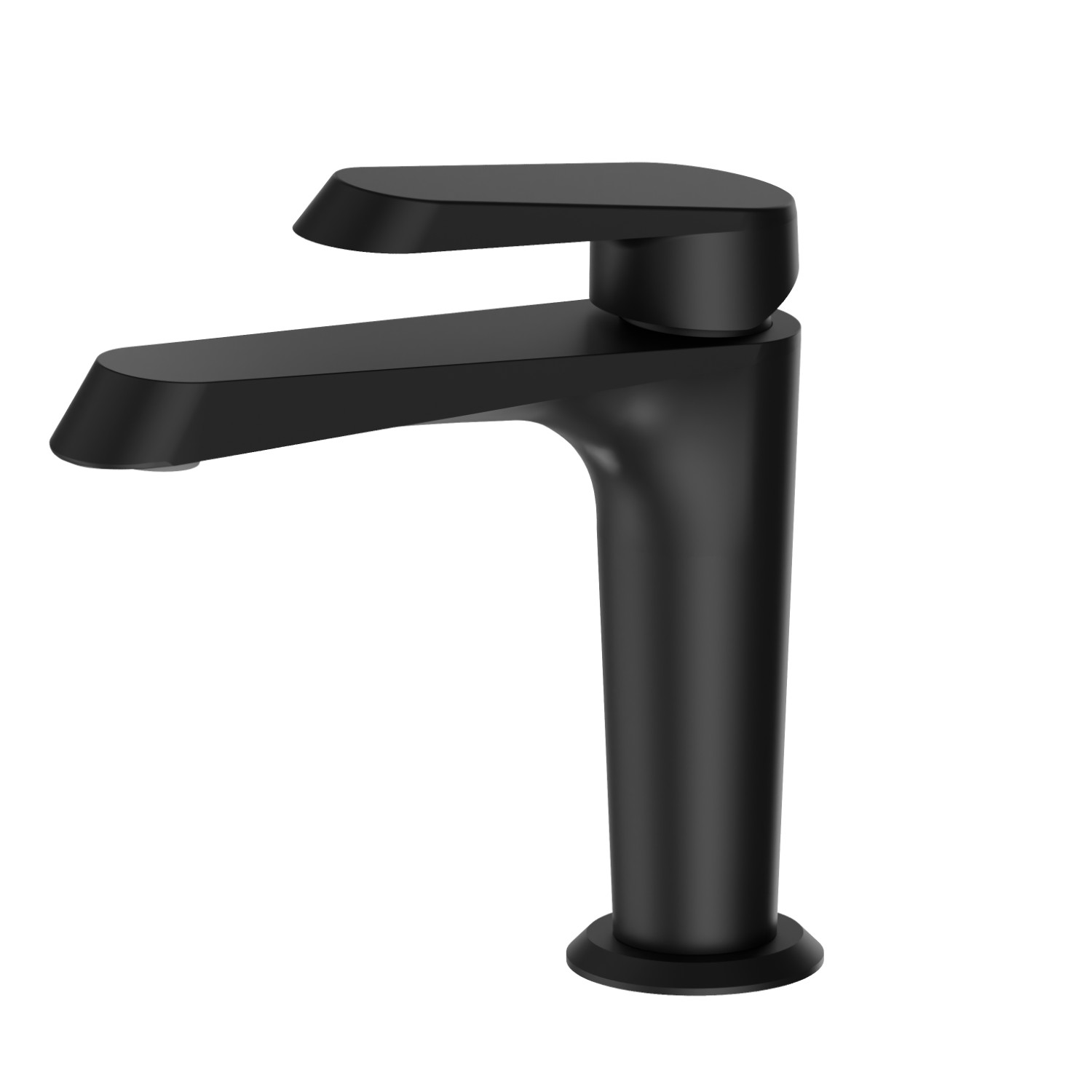 Single lever basin mixer - finish Matt Black