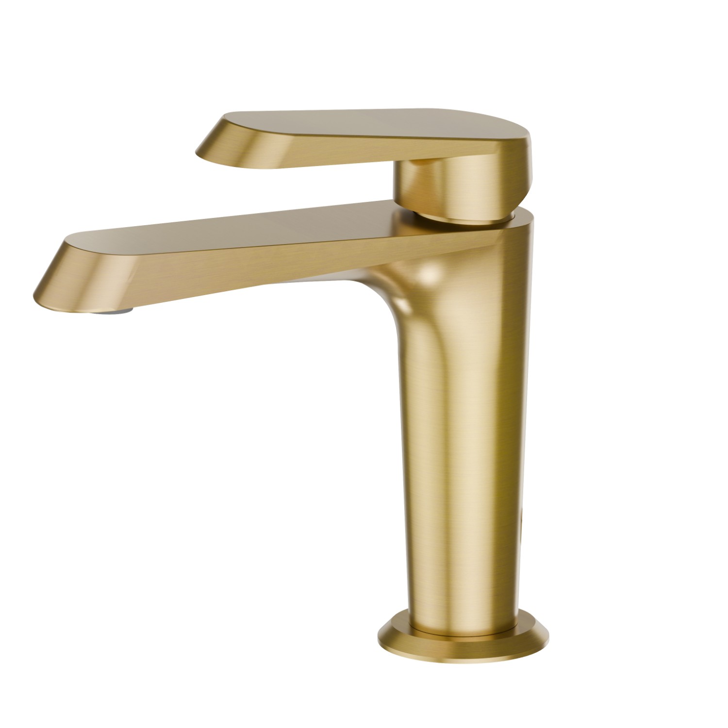 Single lever basin mixer - finish PVD Brushed Gold