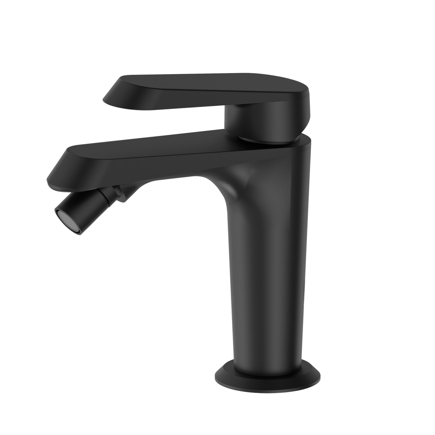 Single lever bidet mixer - finish Matt Black