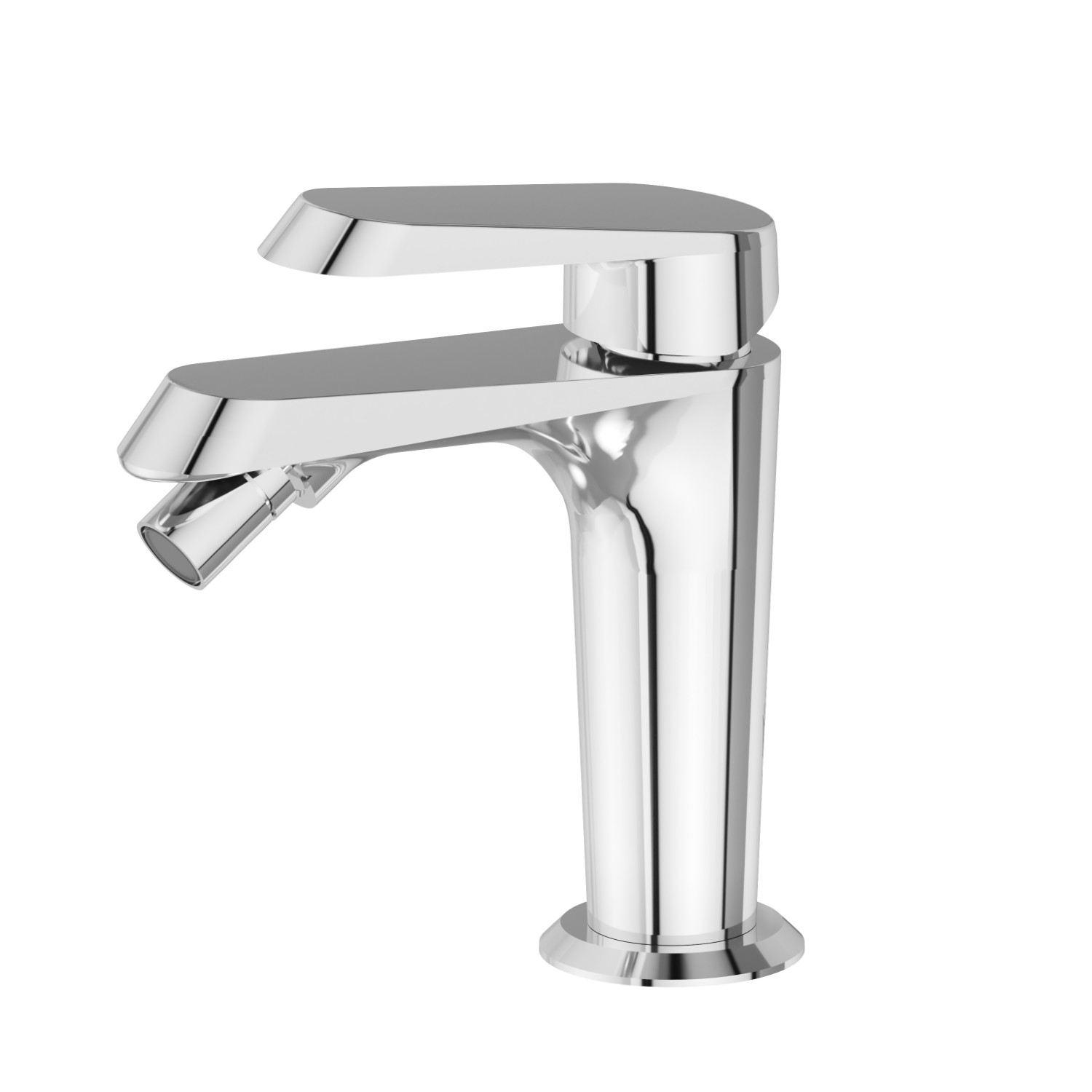Single lever bidet mixer - finish Chrome
