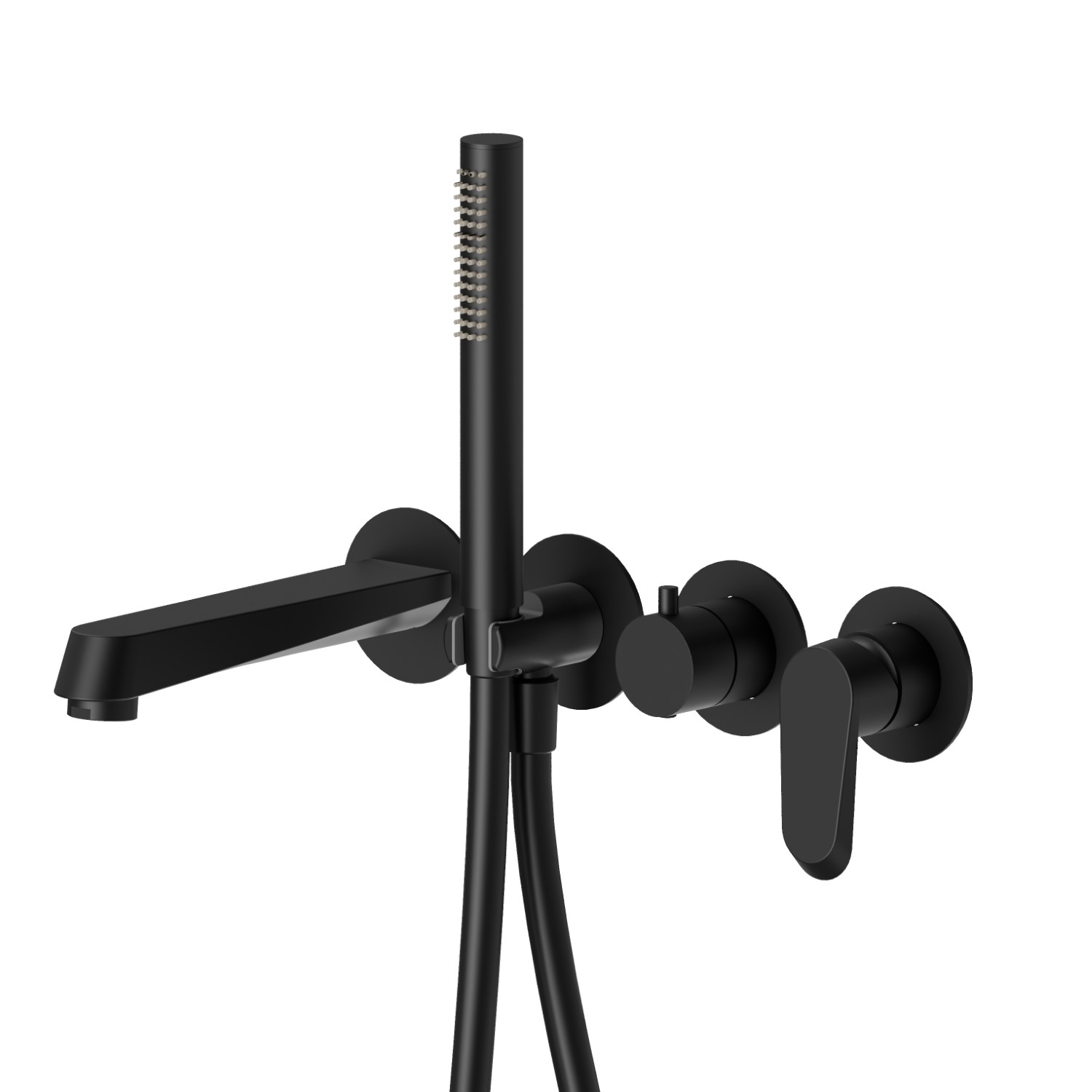 Bath group. Ø70 - finish Matt Black