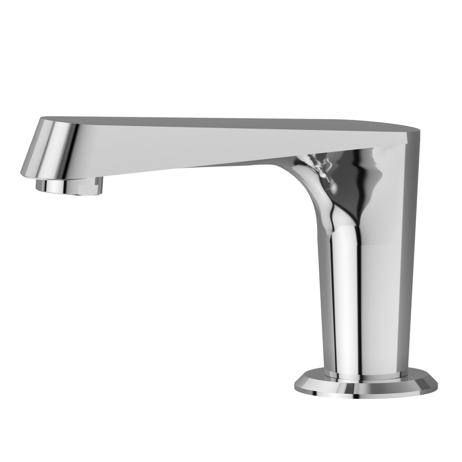 Deck-mounted spout - finish Chrome