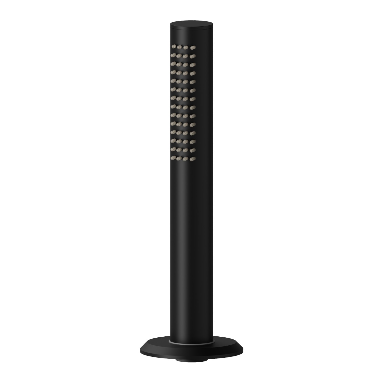 Complete hand shower set for deck-mounted set - finish Matt Black