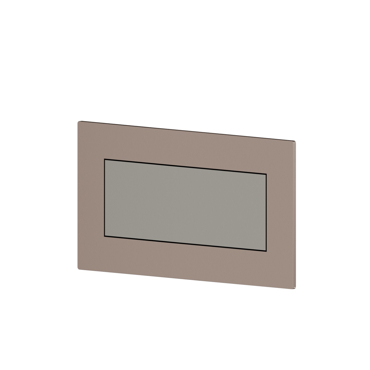 un bec ou à un ciel de pluie. Avec source lumineuse qui matérialise la température de l’eau - finition  Copper Glossy + Titanium Satin