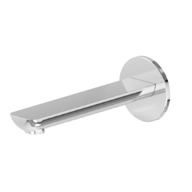 Wall spout for basin group with 1/2” connection - finish Chrome