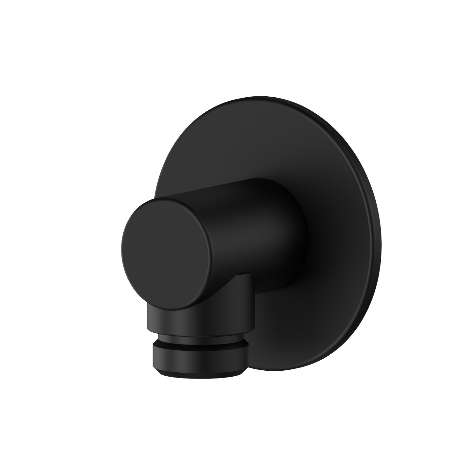 Wall union - finish Matt Black
