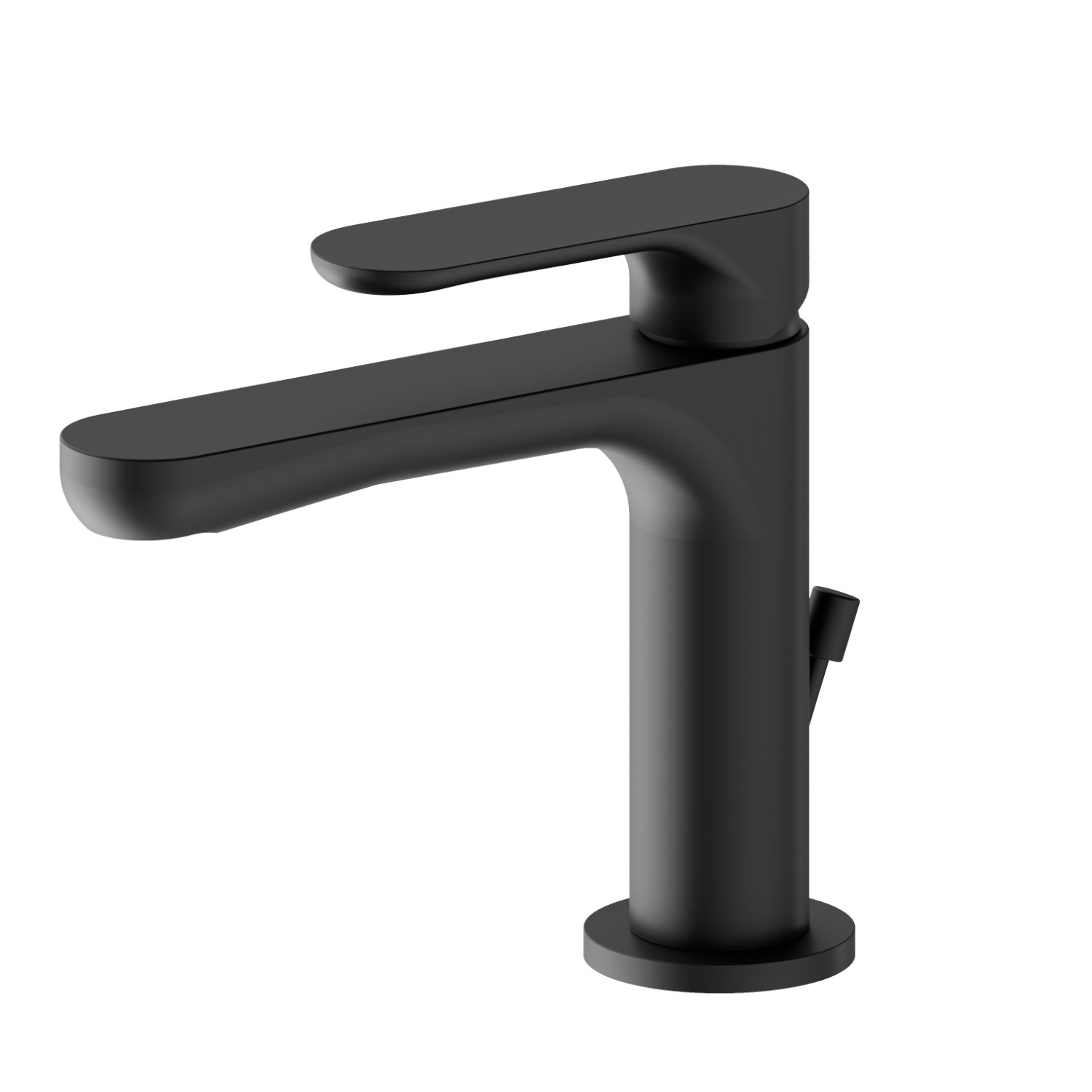 Single lever basin mixer - finish Matt Black