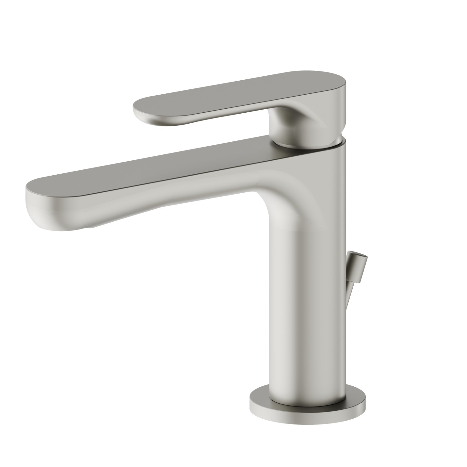 Single lever basin mixer - finish Titanium Satin