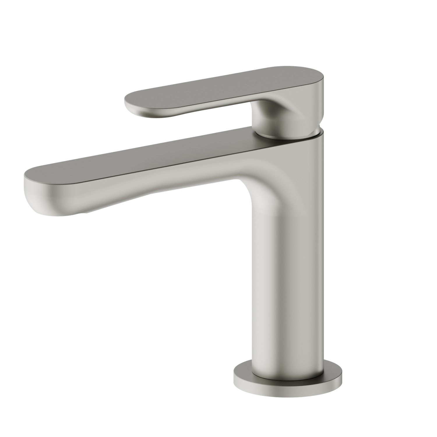 Single lever basin mixer - finish Titanium Satin