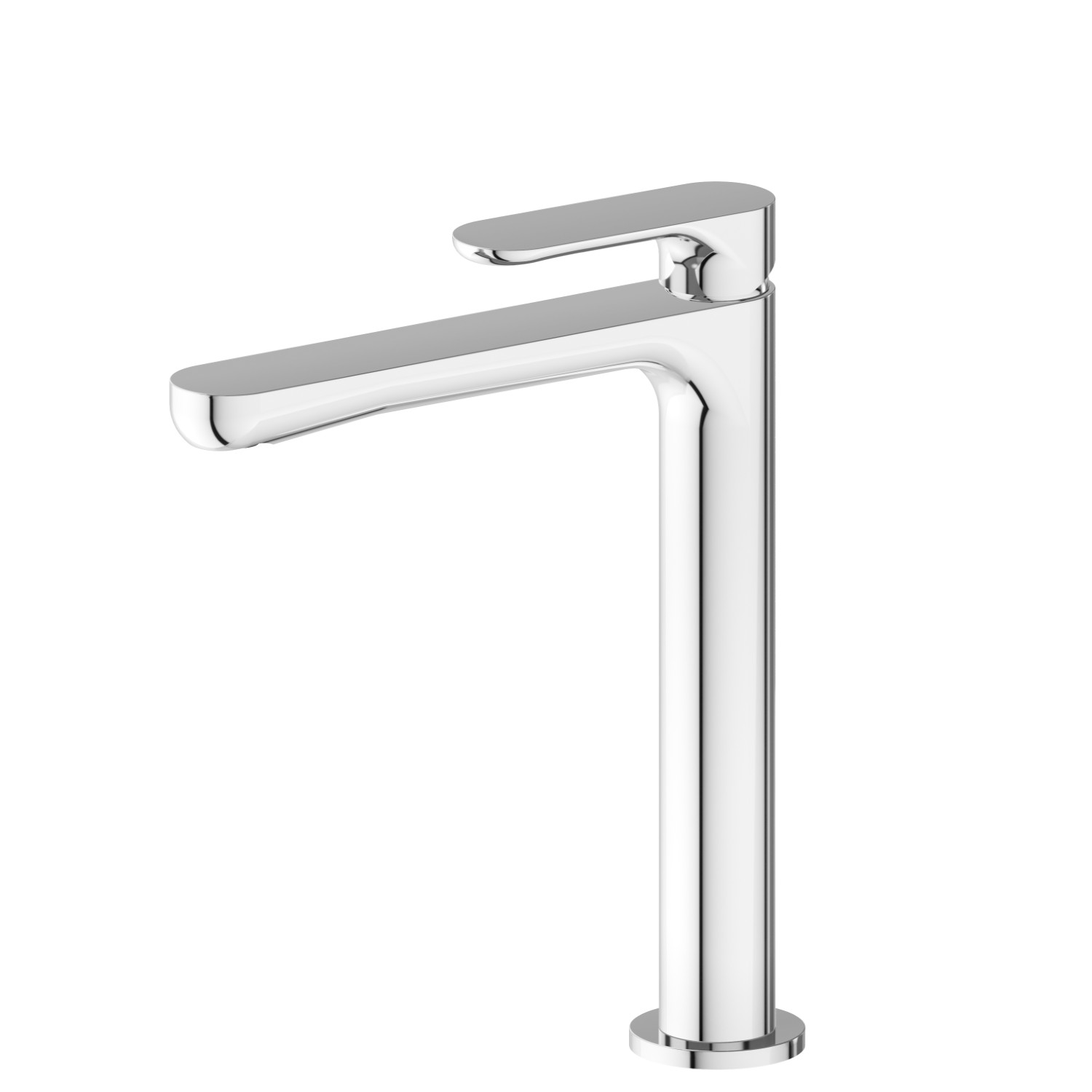 Single lever basin mixer, medium version, for above counter basin - finish Chrome