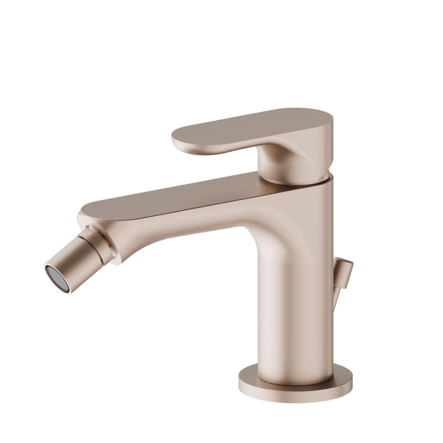 Single lever bidet mixer - finish Copper Satin