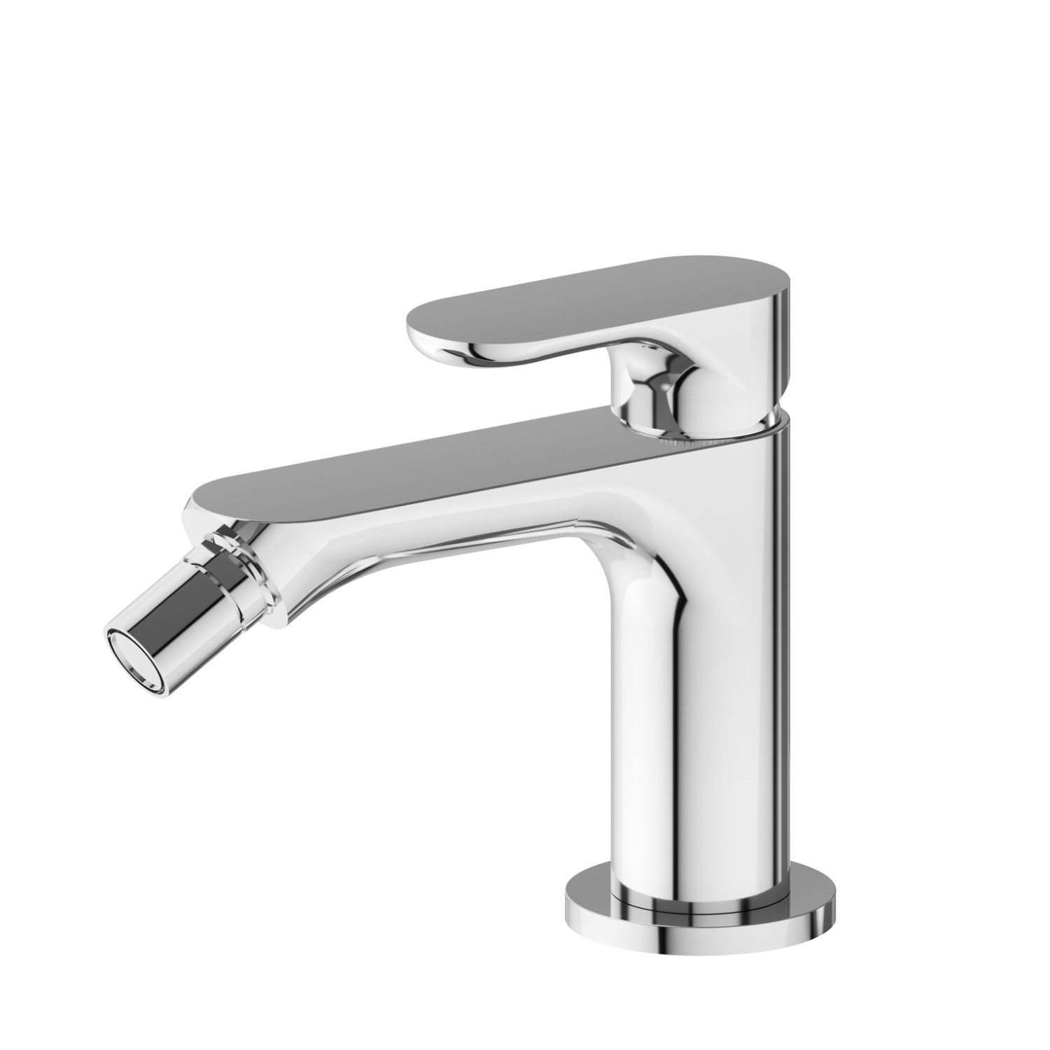 Single lever bidet mixer - finish Chrome