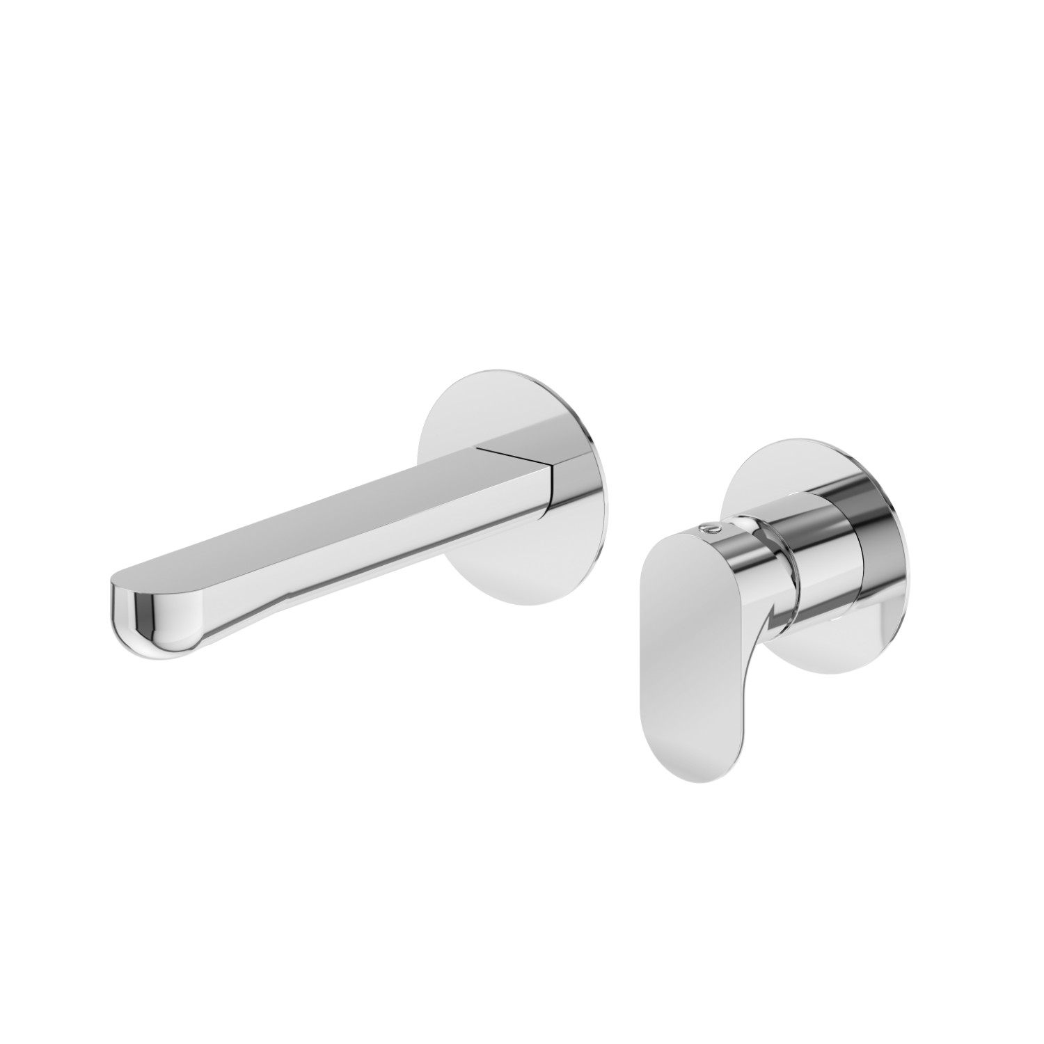 Single lever wall mixer group - finish Chrome
