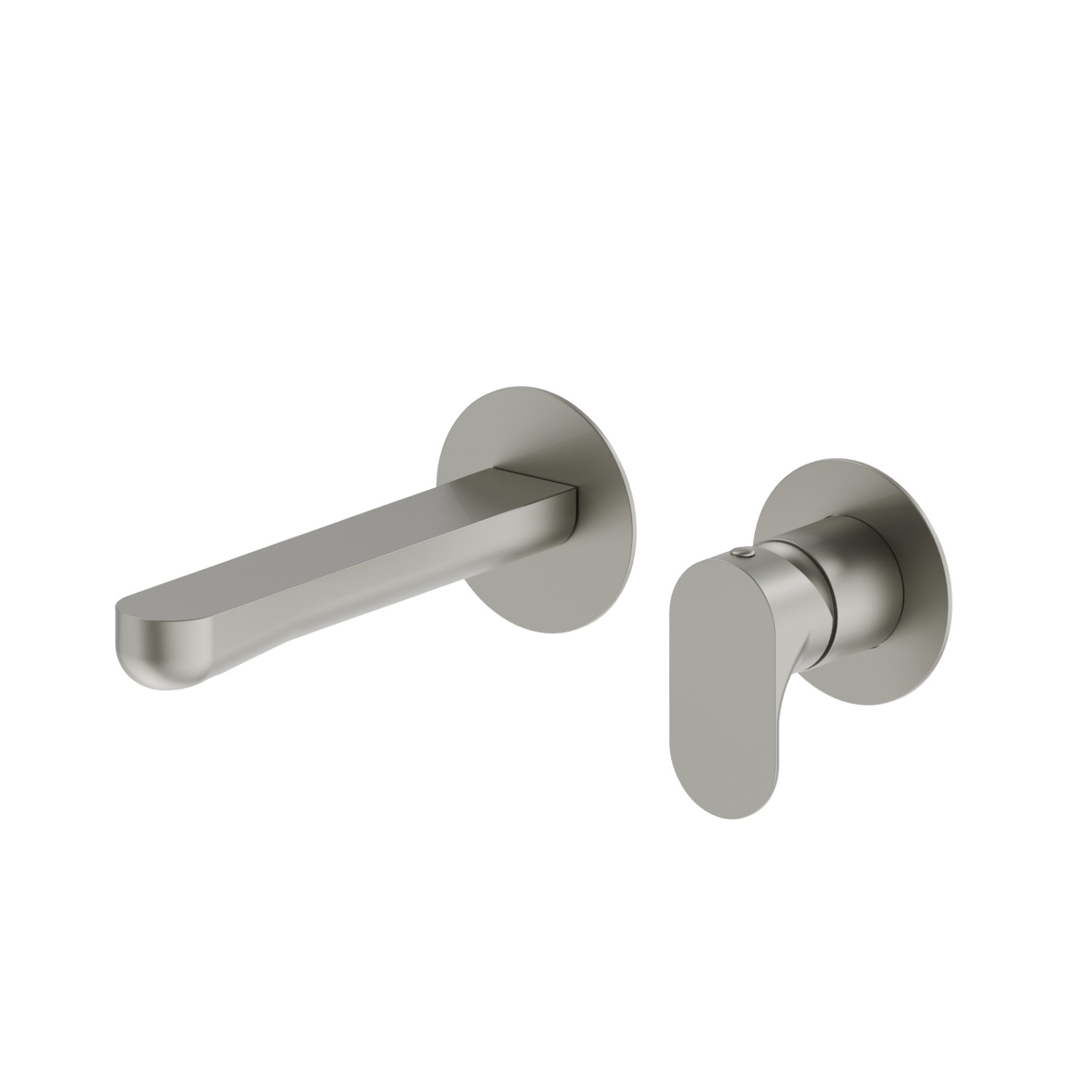 Single lever wall mixer group - finish Titanium Satin
