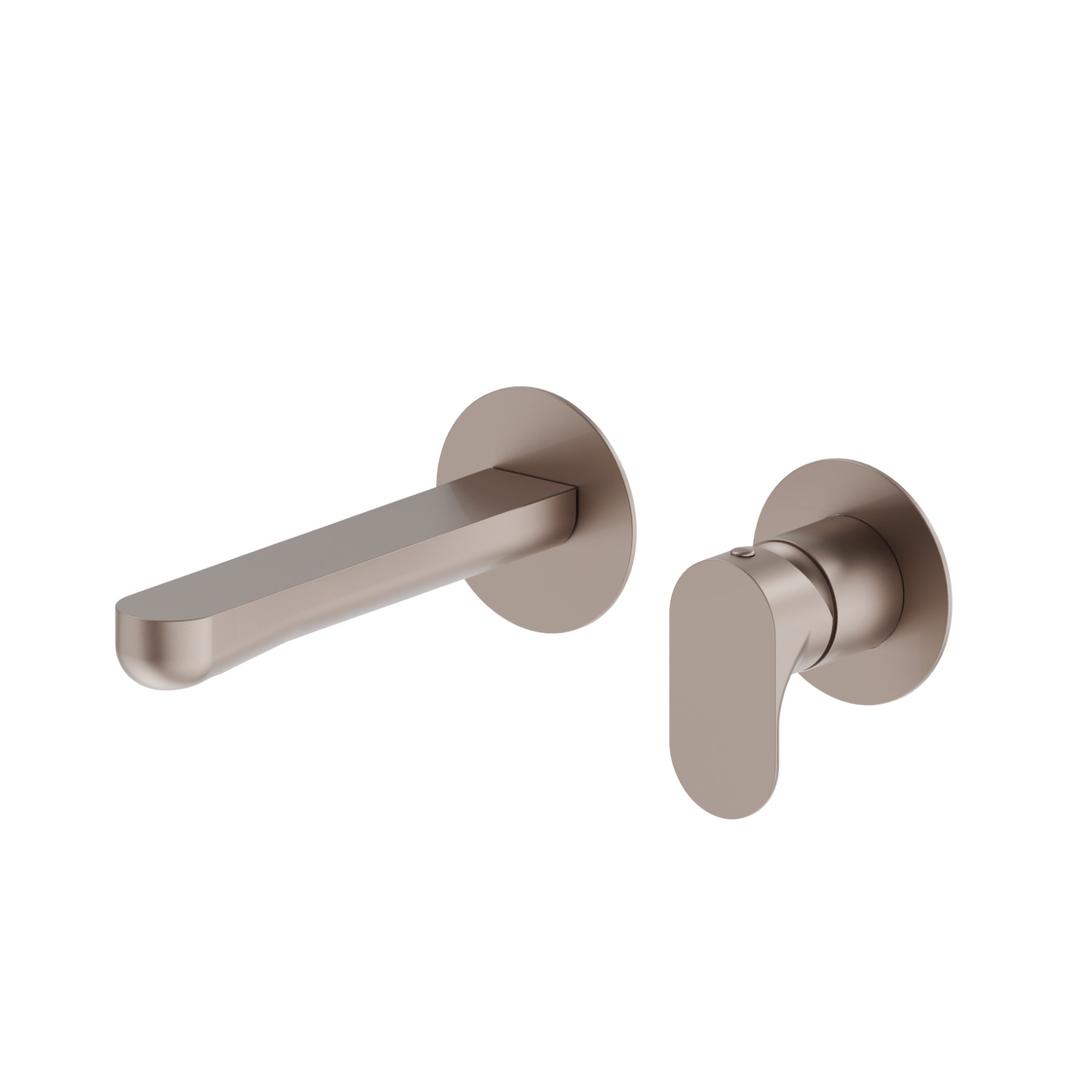 Single lever wall mixer group - finish Copper Glossy