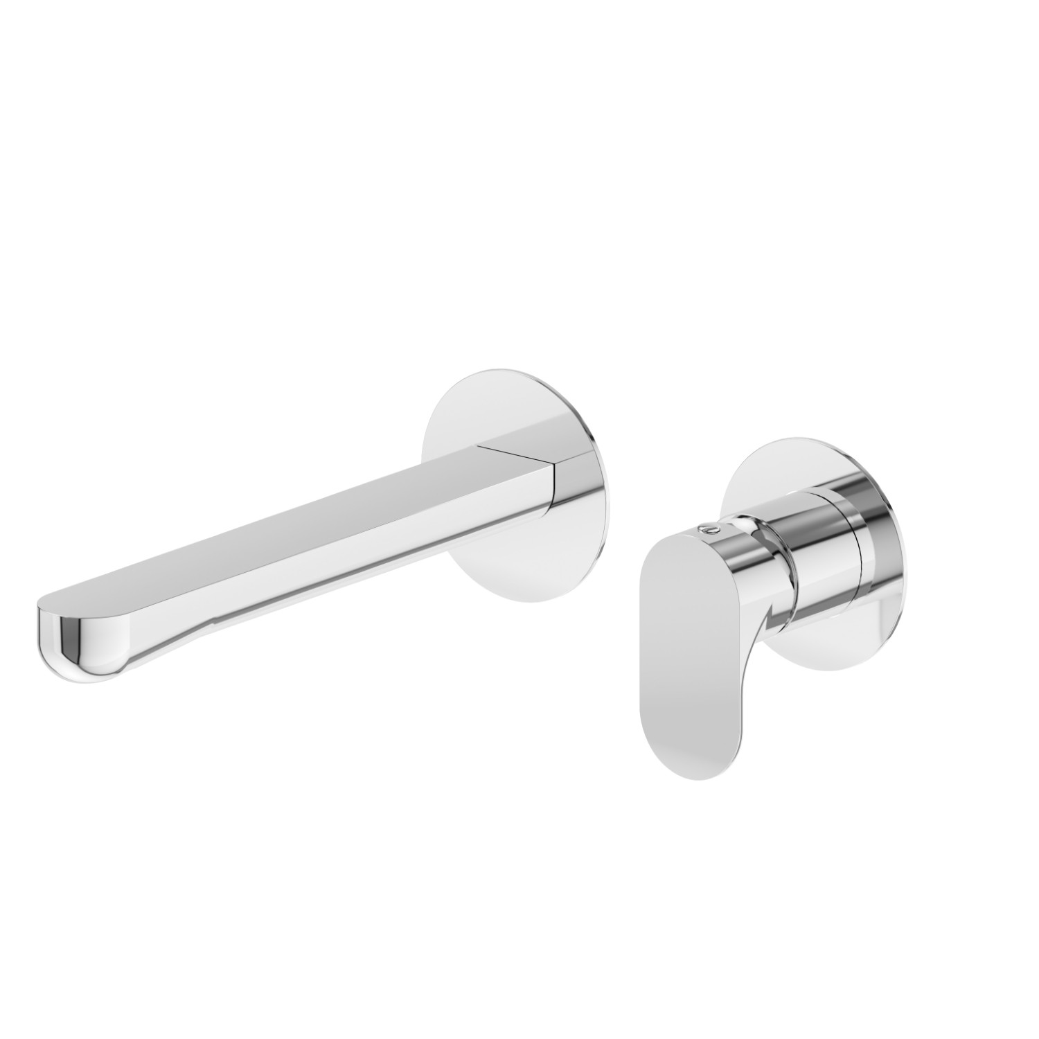 Single lever wall mixer group - finish Chrome