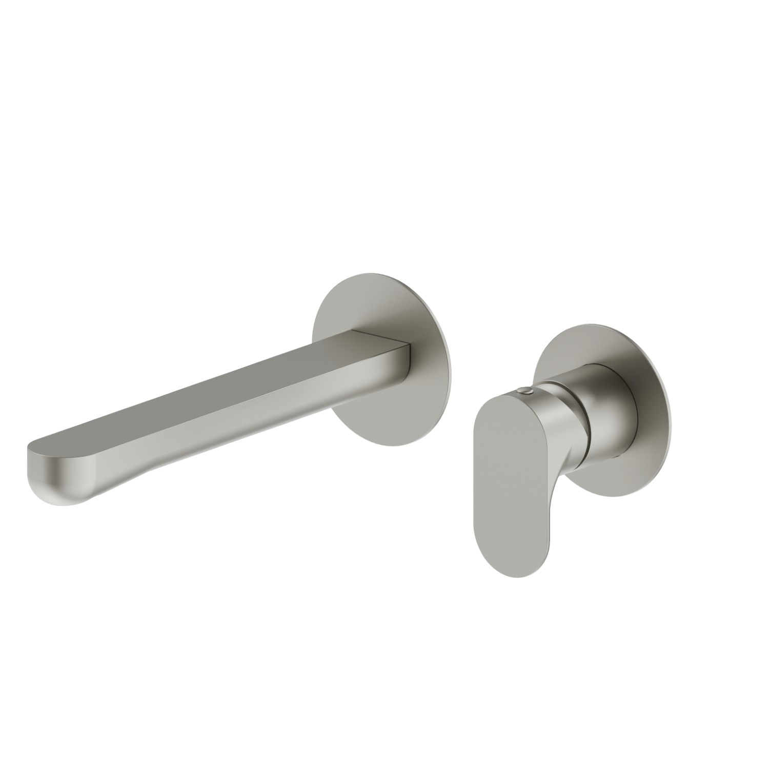 Single lever wall mixer group - finish Titanium Satin